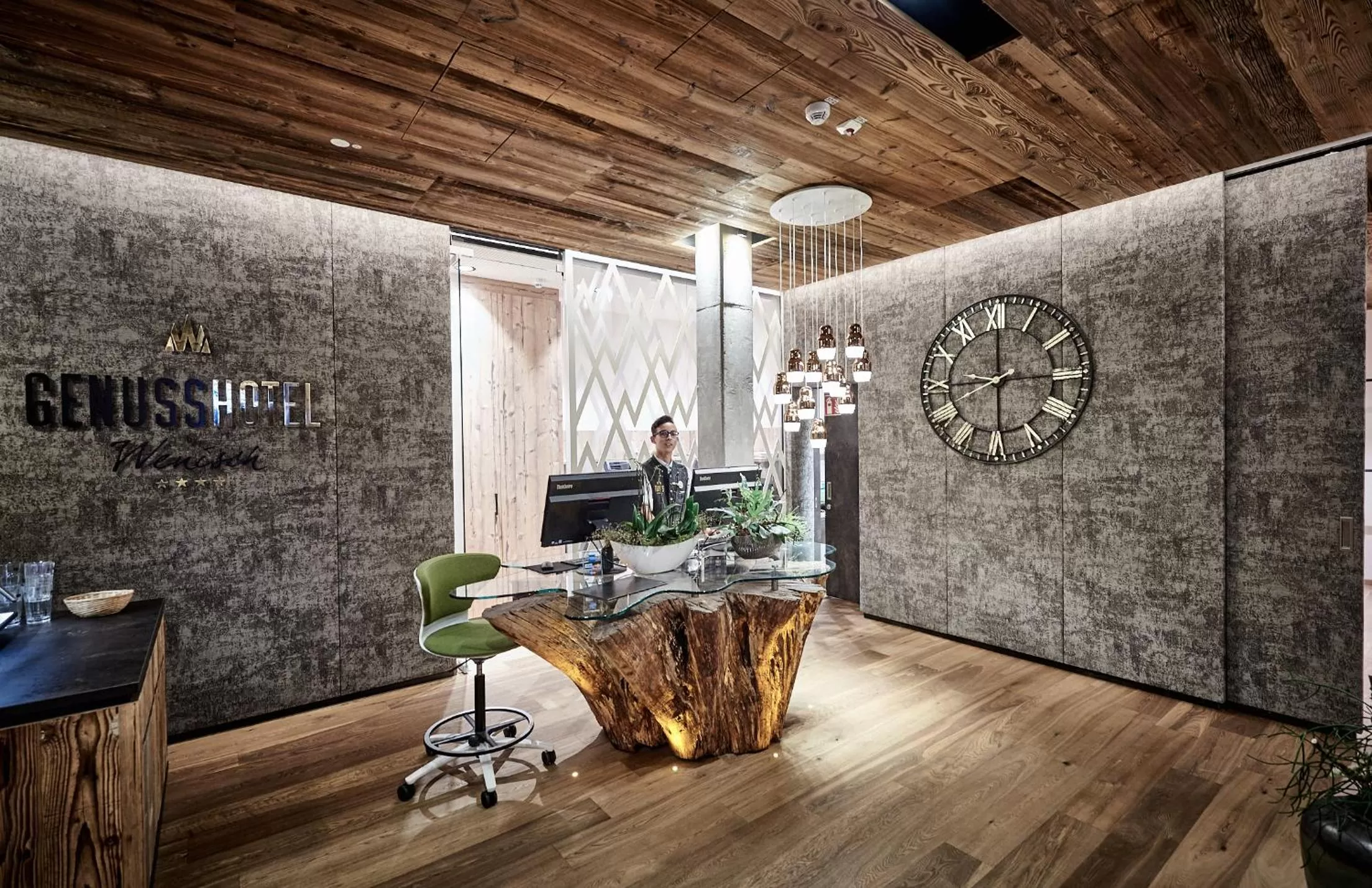 Lobby or reception in Genusshotel Wenisch