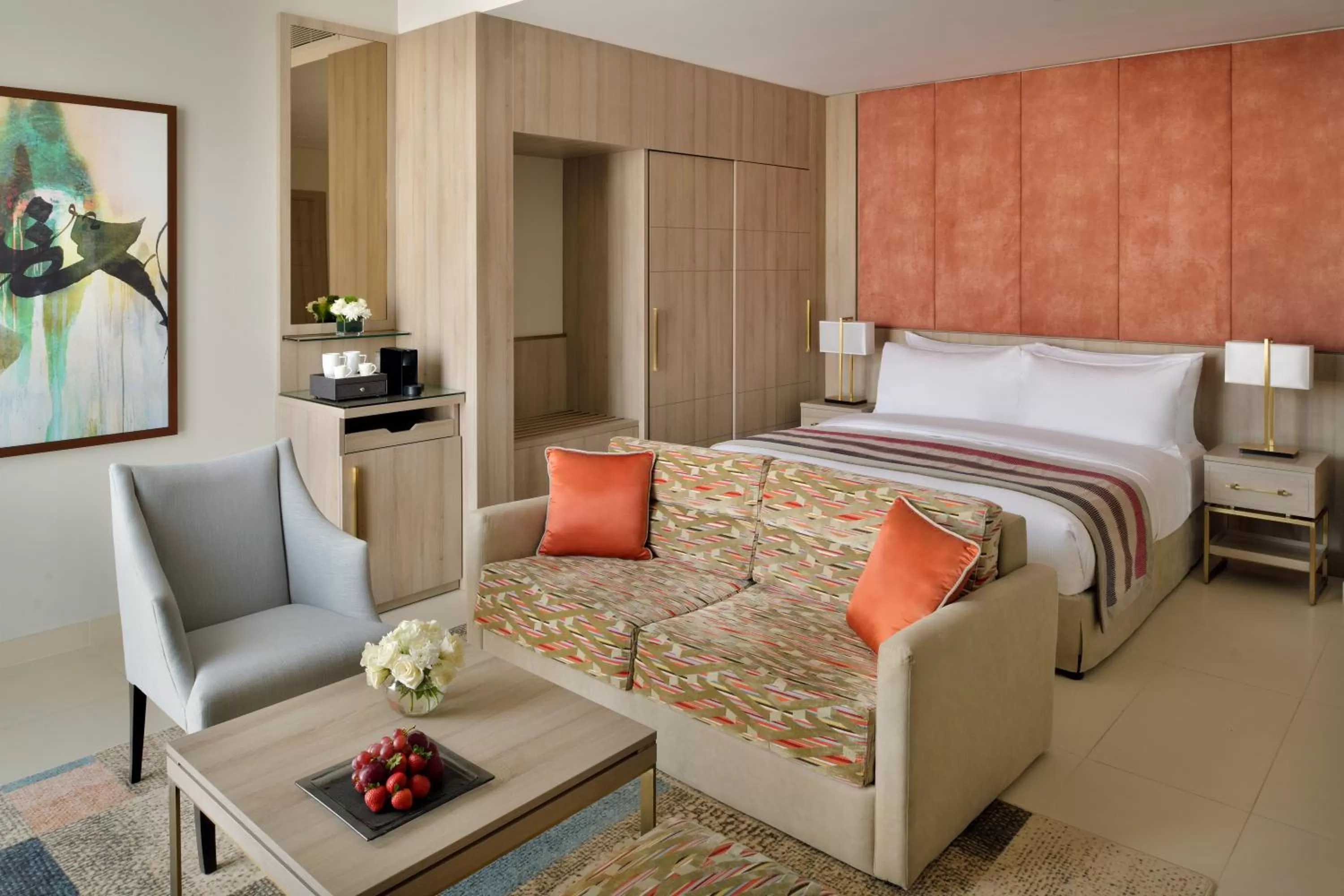 Photo of the whole room, Bed in Mövenpick Hotel Tahlia Jeddah