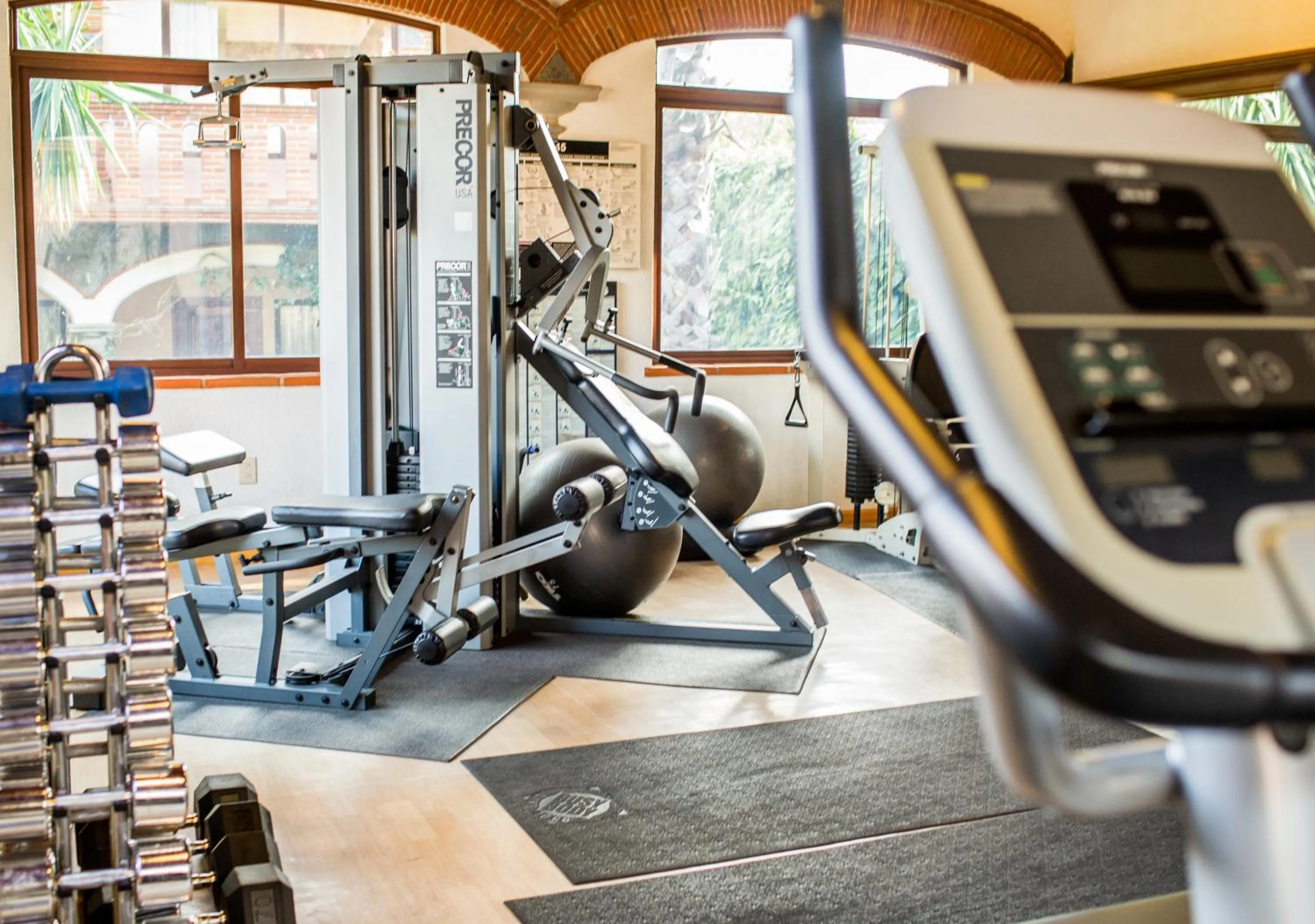 Fitness centre/facilities in La Buena Vibra Wellness Resort & Spa