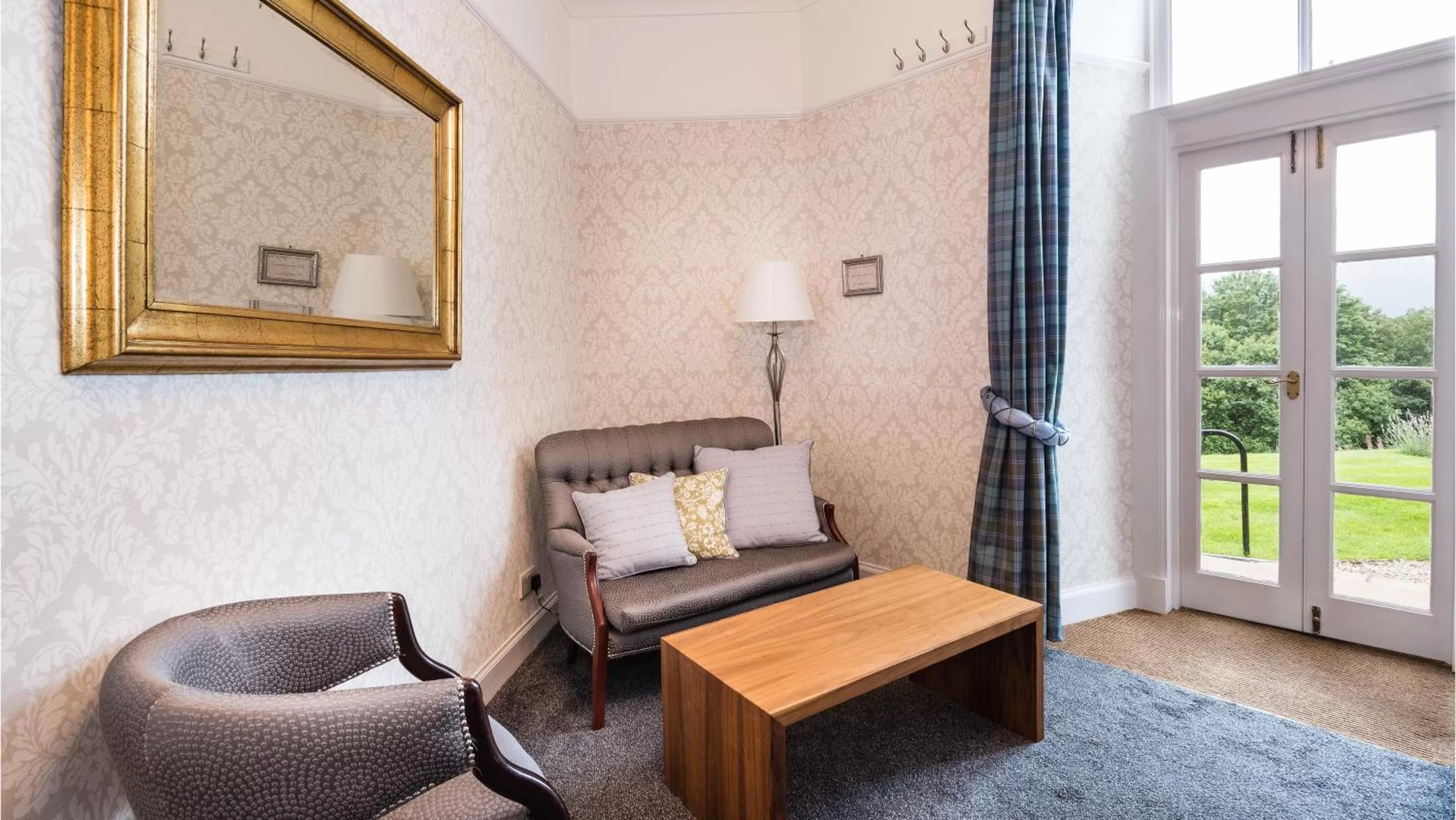 Seating area in The Atholl Palace