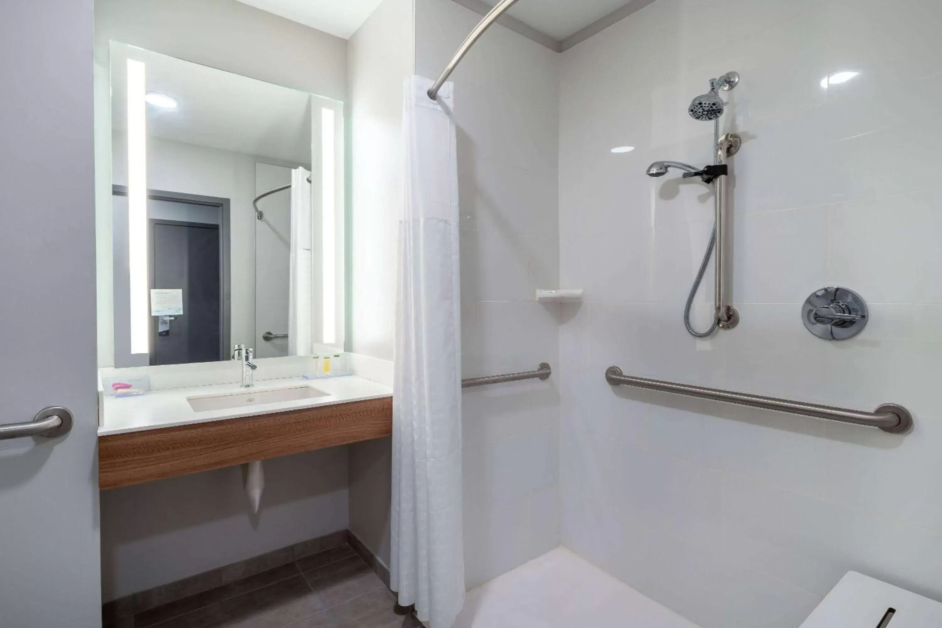 Shower, Bathroom in Microtel Inn & Suites by Wyndham Winchester