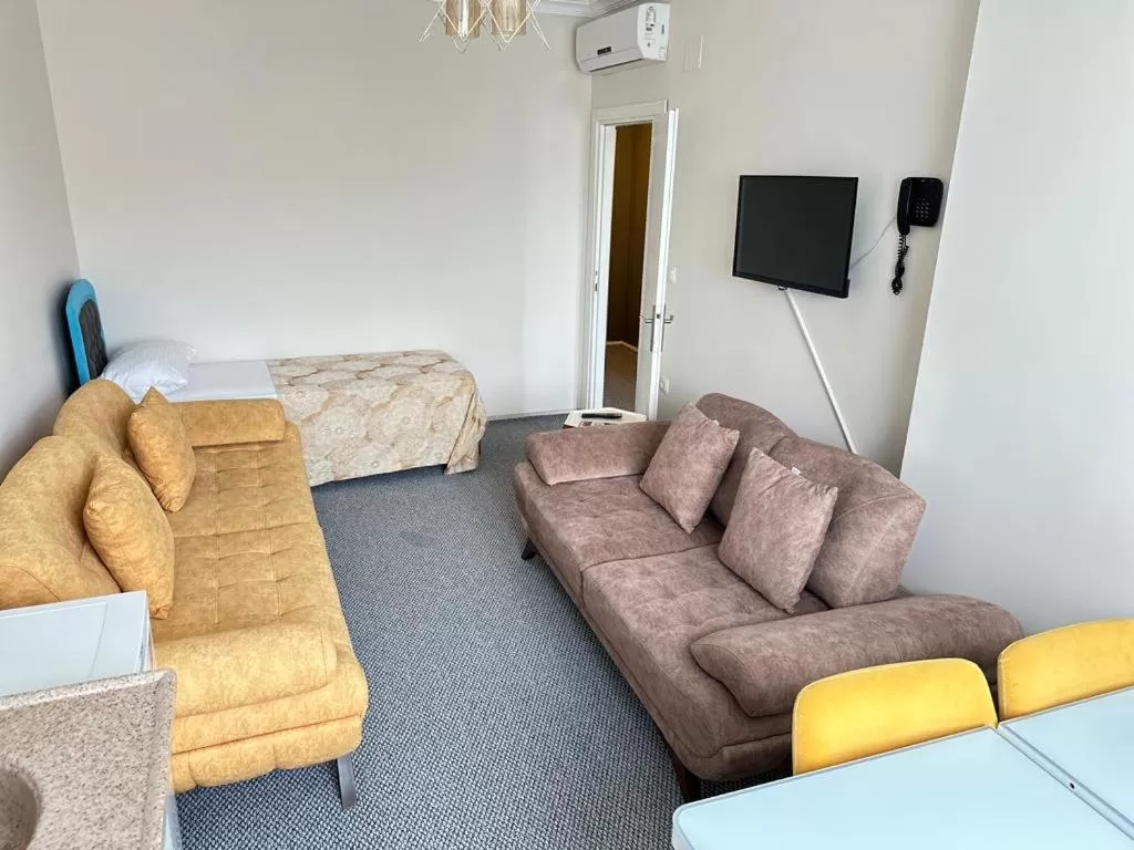 Seating Area in Bikka&Asell Suite Hotel