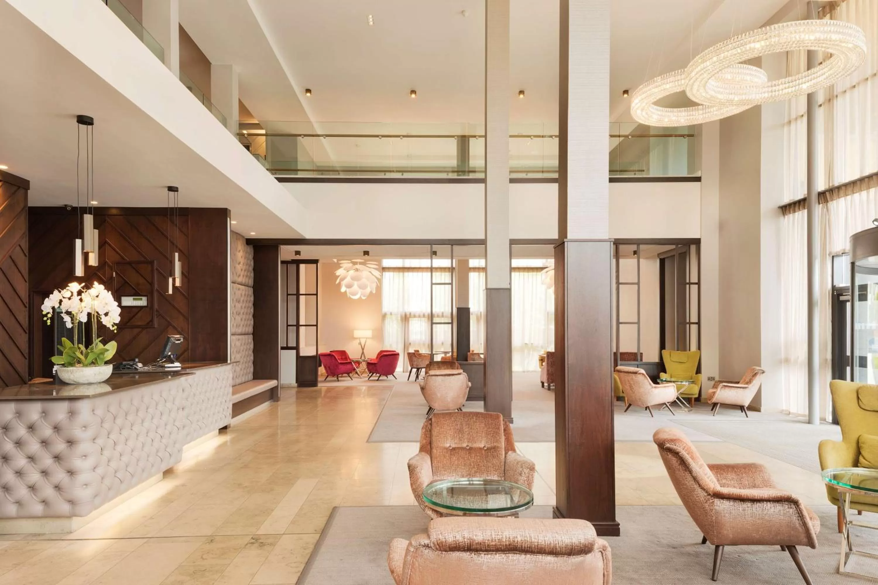 Lobby or reception in Radisson Blu Hotel, Letterkenny