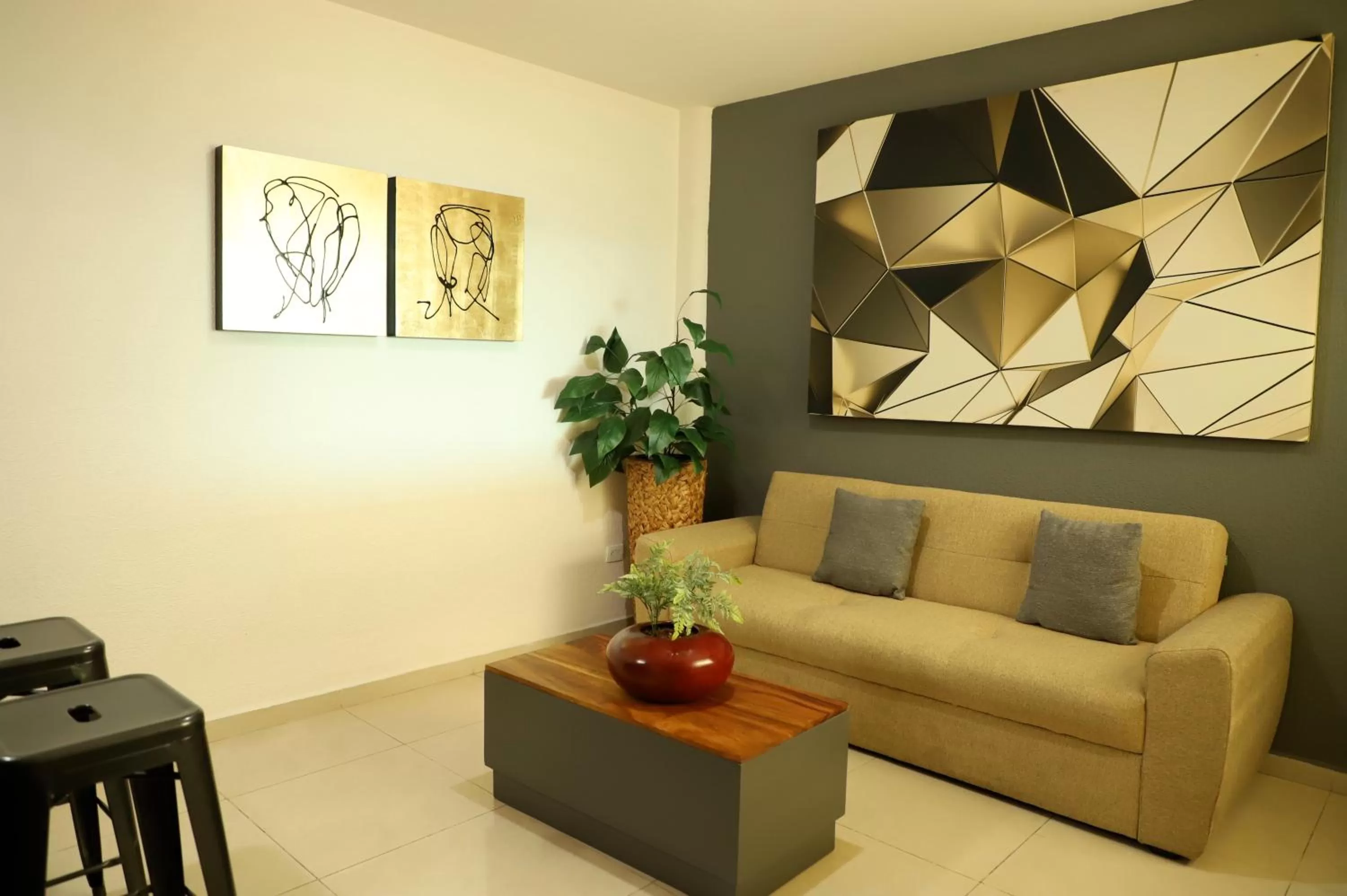 Seating Area in Homesuites Zaragoza