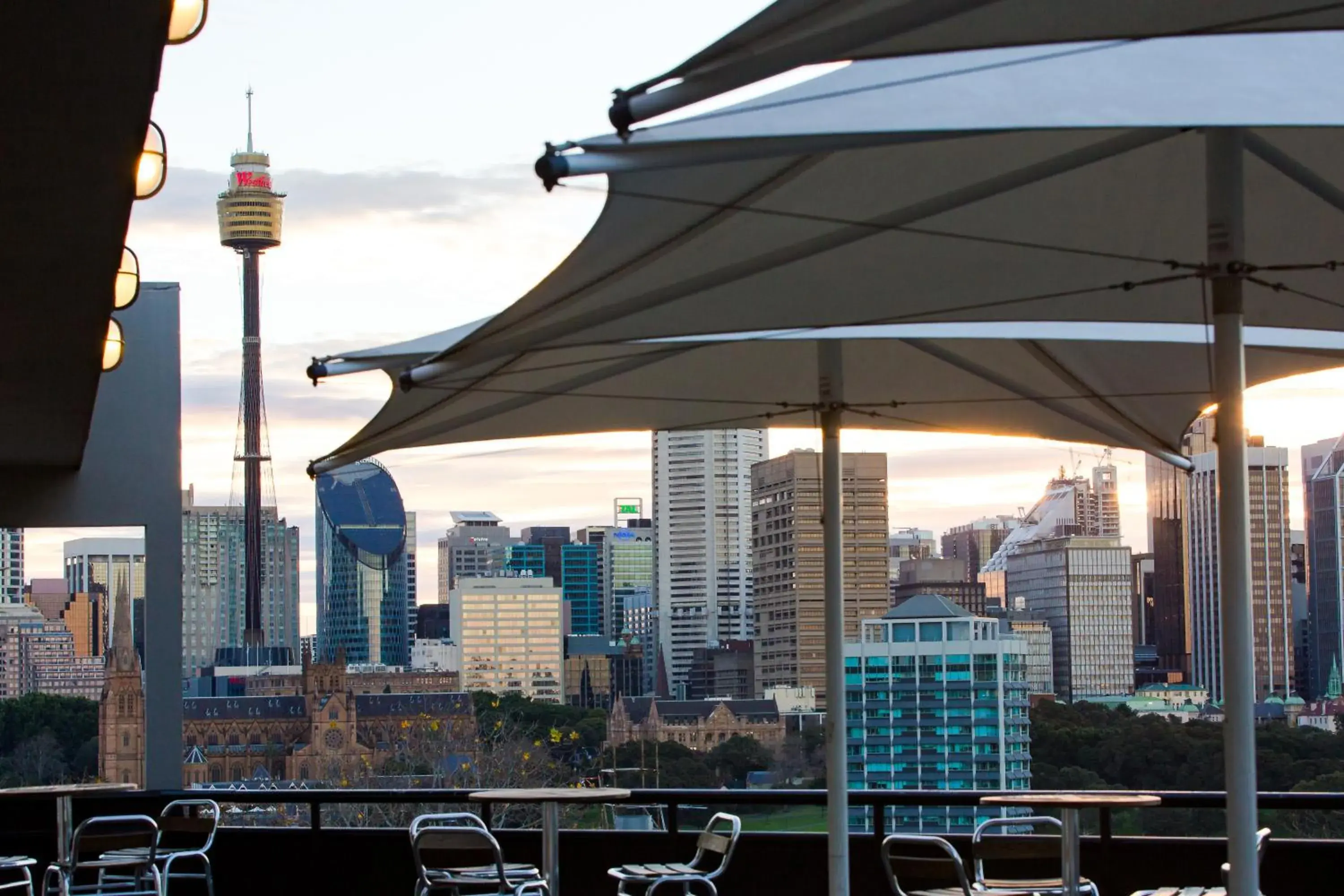 Balcony/Terrace in Sydney Potts Point Central Apartment Hotel