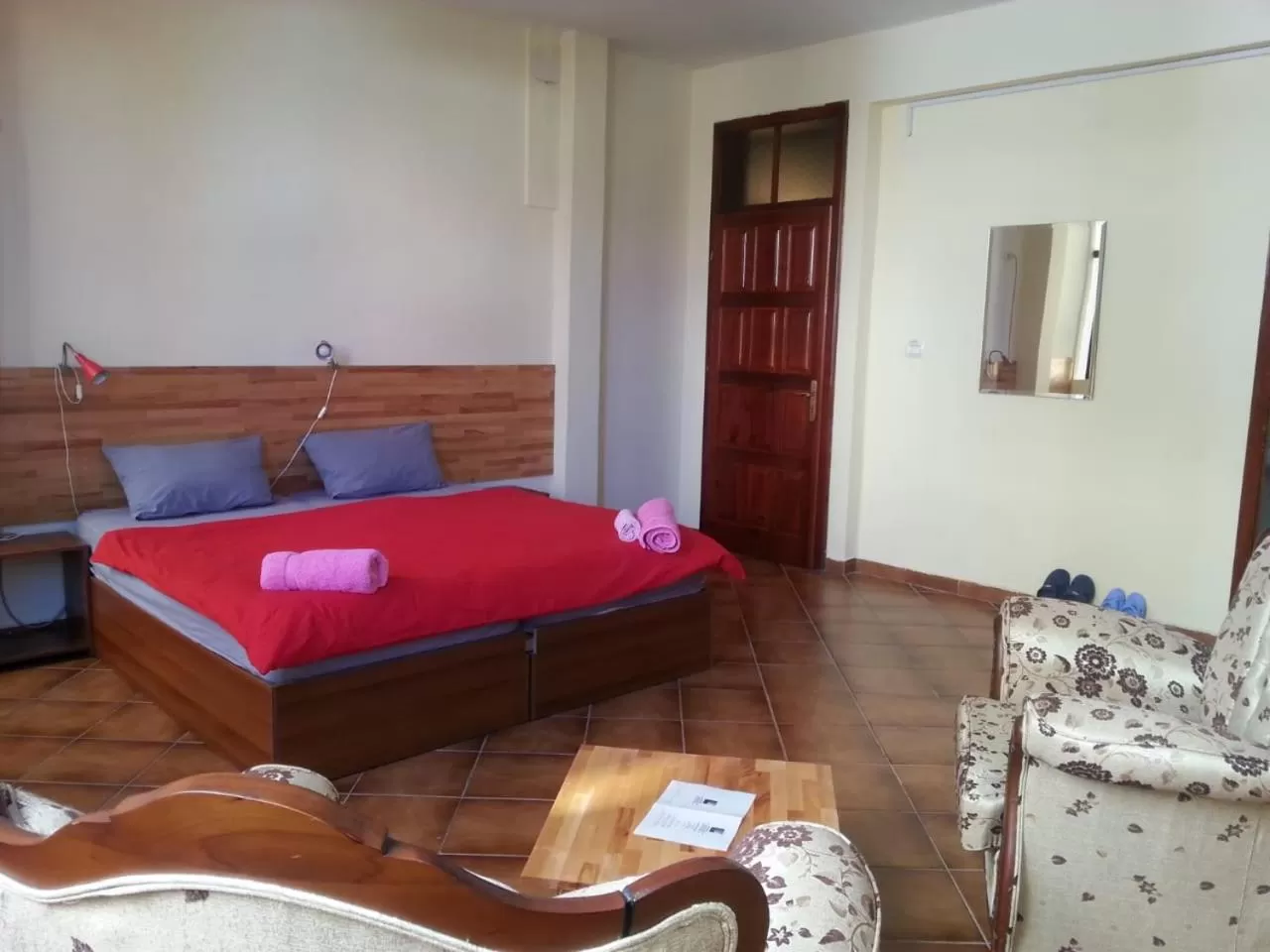 Bed in Hotel Kurtabeg