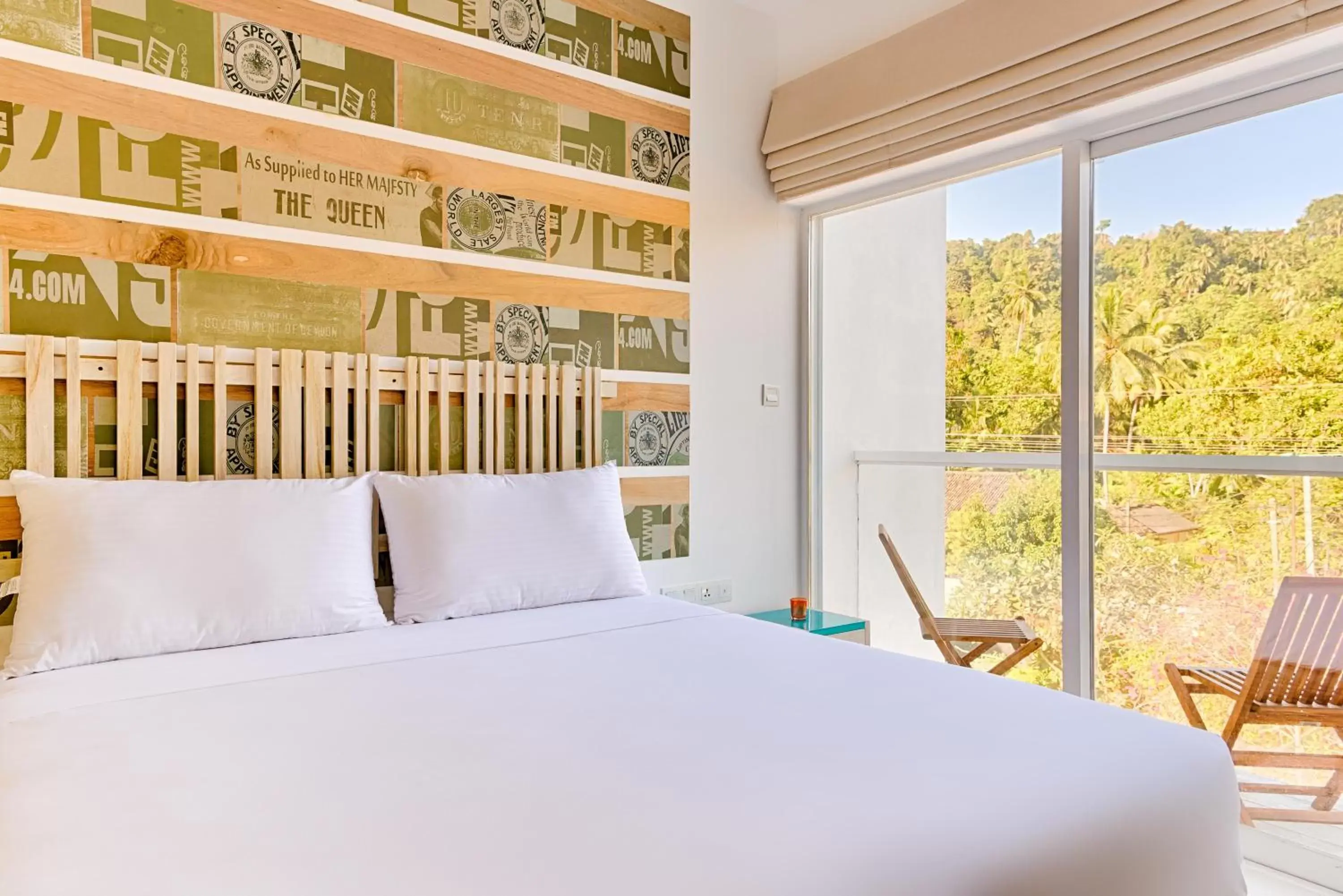 Bed in Hotel J, Unawatuna Bed in Hotel J, Unawatuna