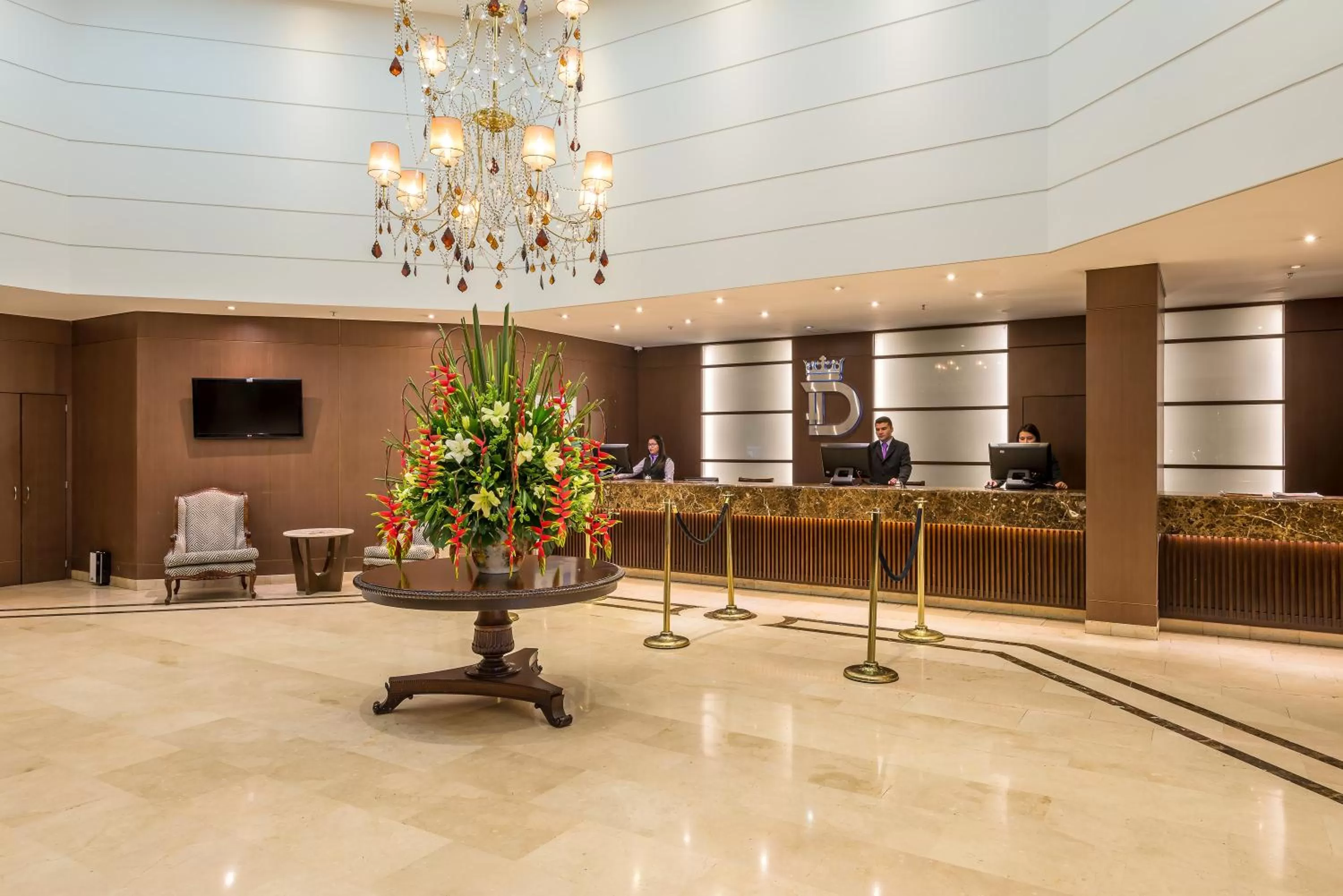 Lobby or reception in Hotel Dann Carlton Bogota