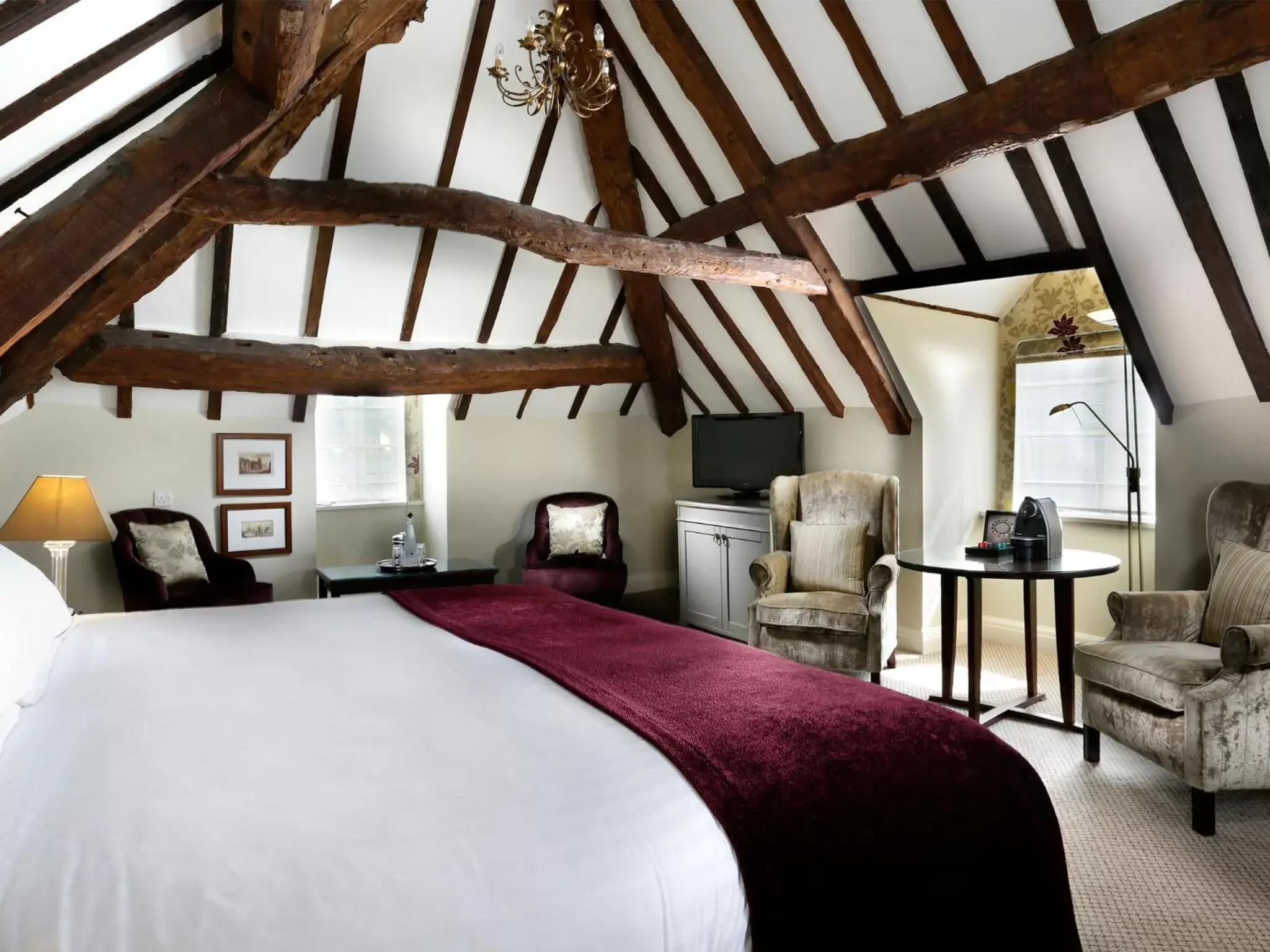 Photo of the whole room, Bed in Macdonald Alveston Manor Hotel & Spa Photo of the whole room, Bed in Macdonald Alveston Manor Hotel & Spa