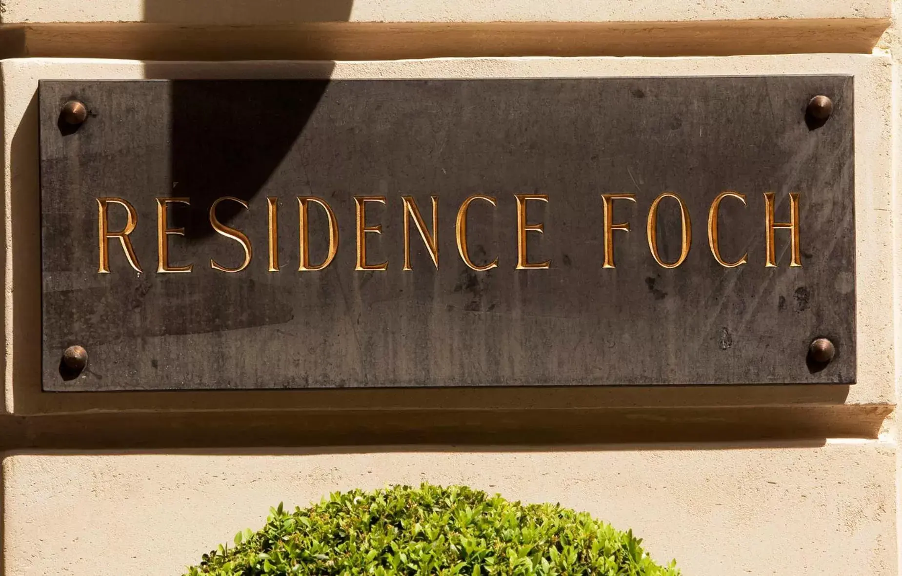 Facade/entrance in Hotel Residence Foch Facade/entrance in Hotel Residence Foch