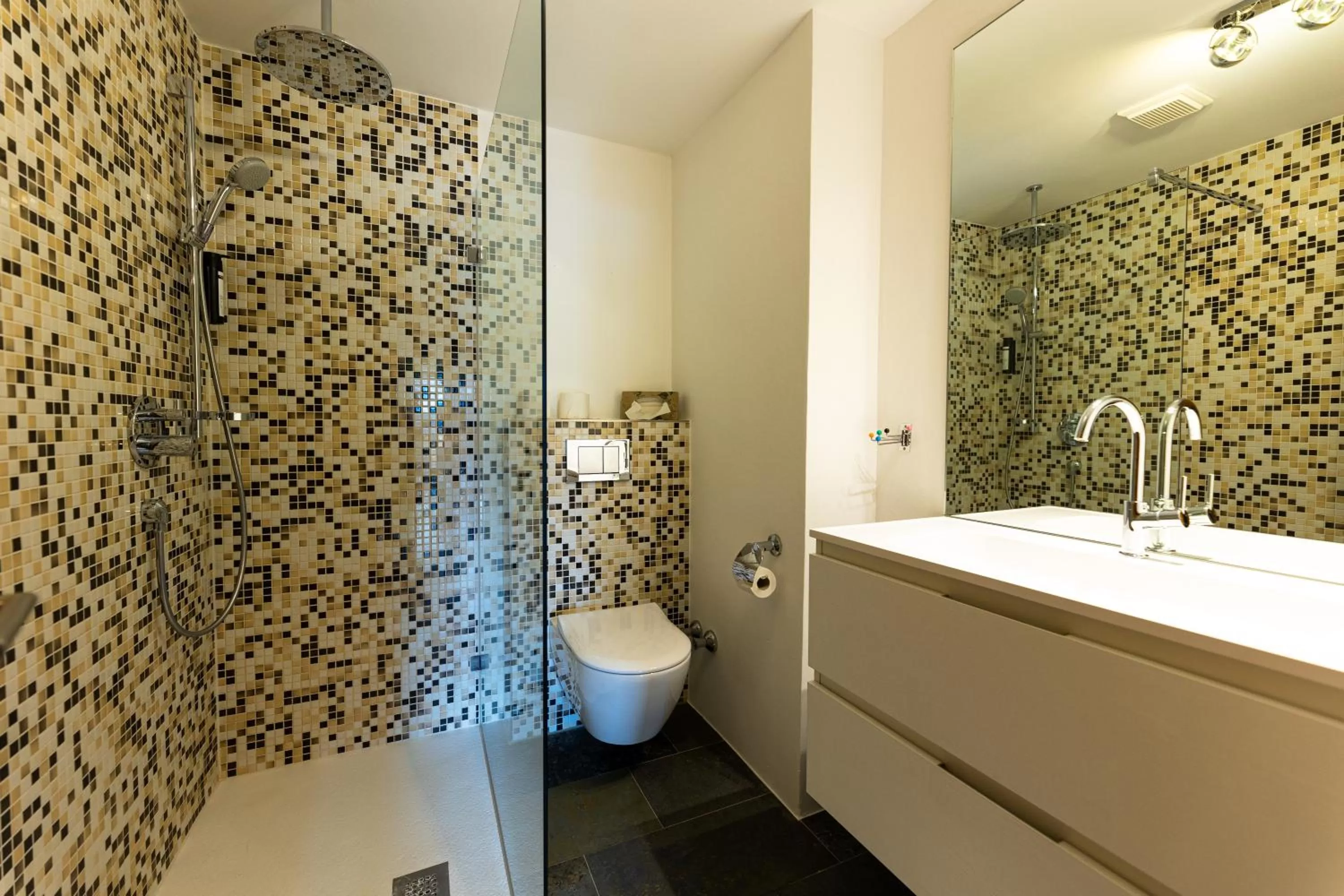 Toilet in Wellness Aparthotel "Lechlife" incl Pool - 400m zum LIFT