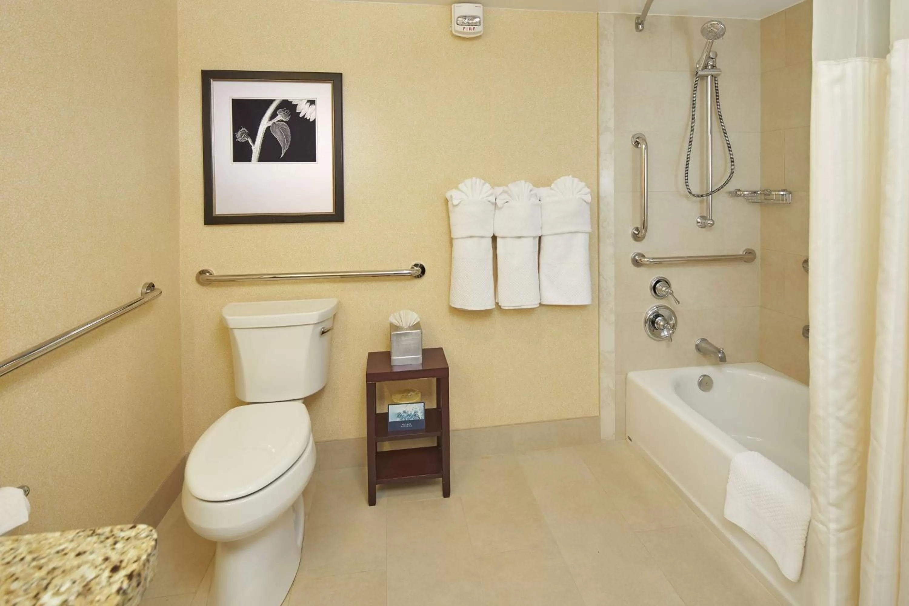 Bathroom in Hilton Raleigh North Hills