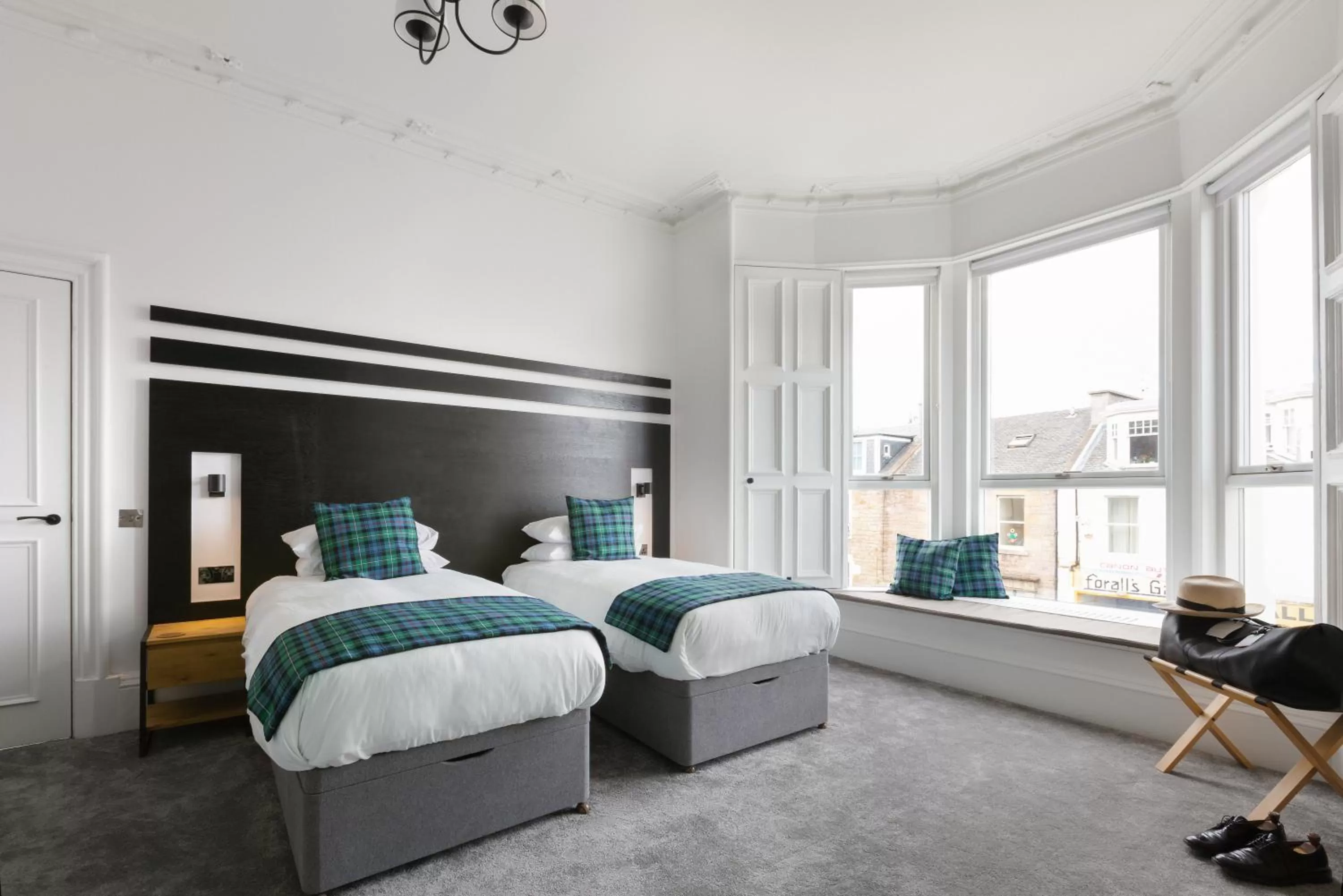 Bed in Castle Park Guest House