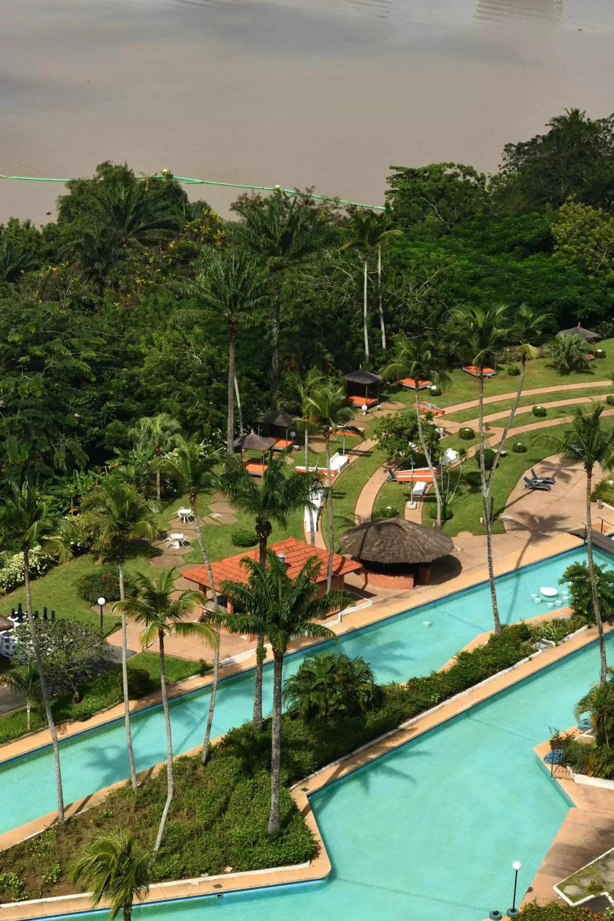 Pool View in Sofitel Abidjan Hotel Ivoire