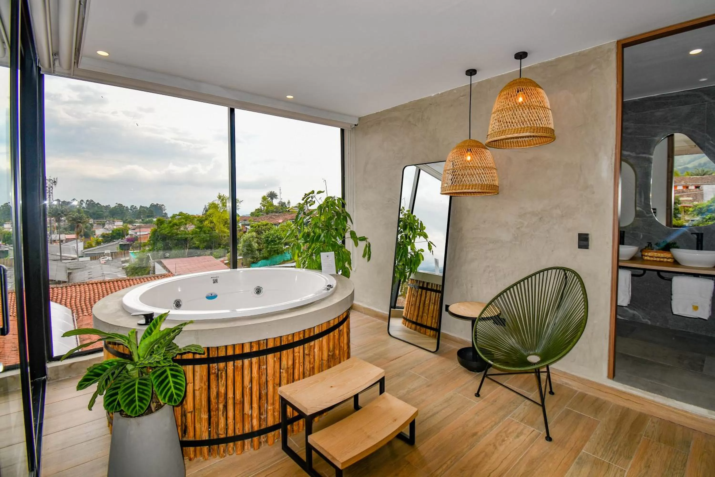 Hot Tub in Hotel Salento Real Eje Cafetero