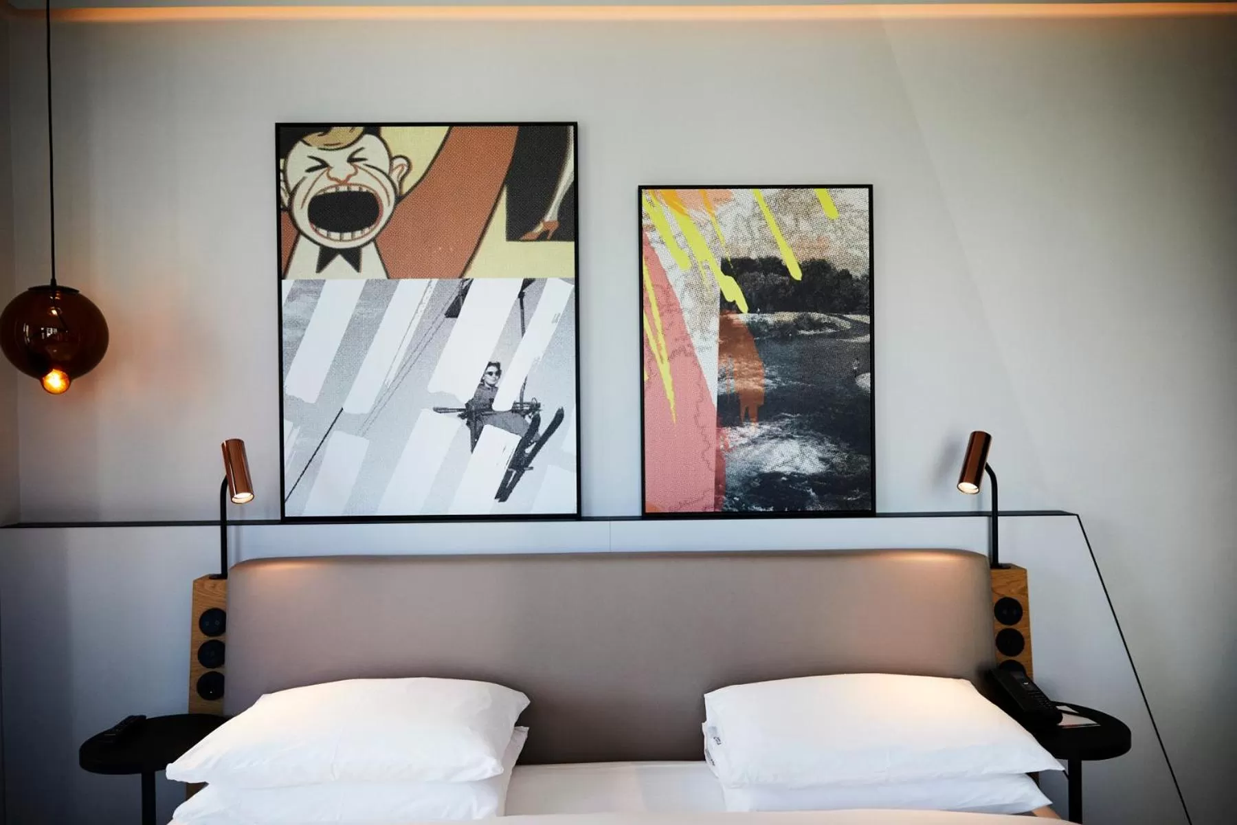 Bedroom, Bed in Andaz Munich Schwabinger Tor, By Hyatt