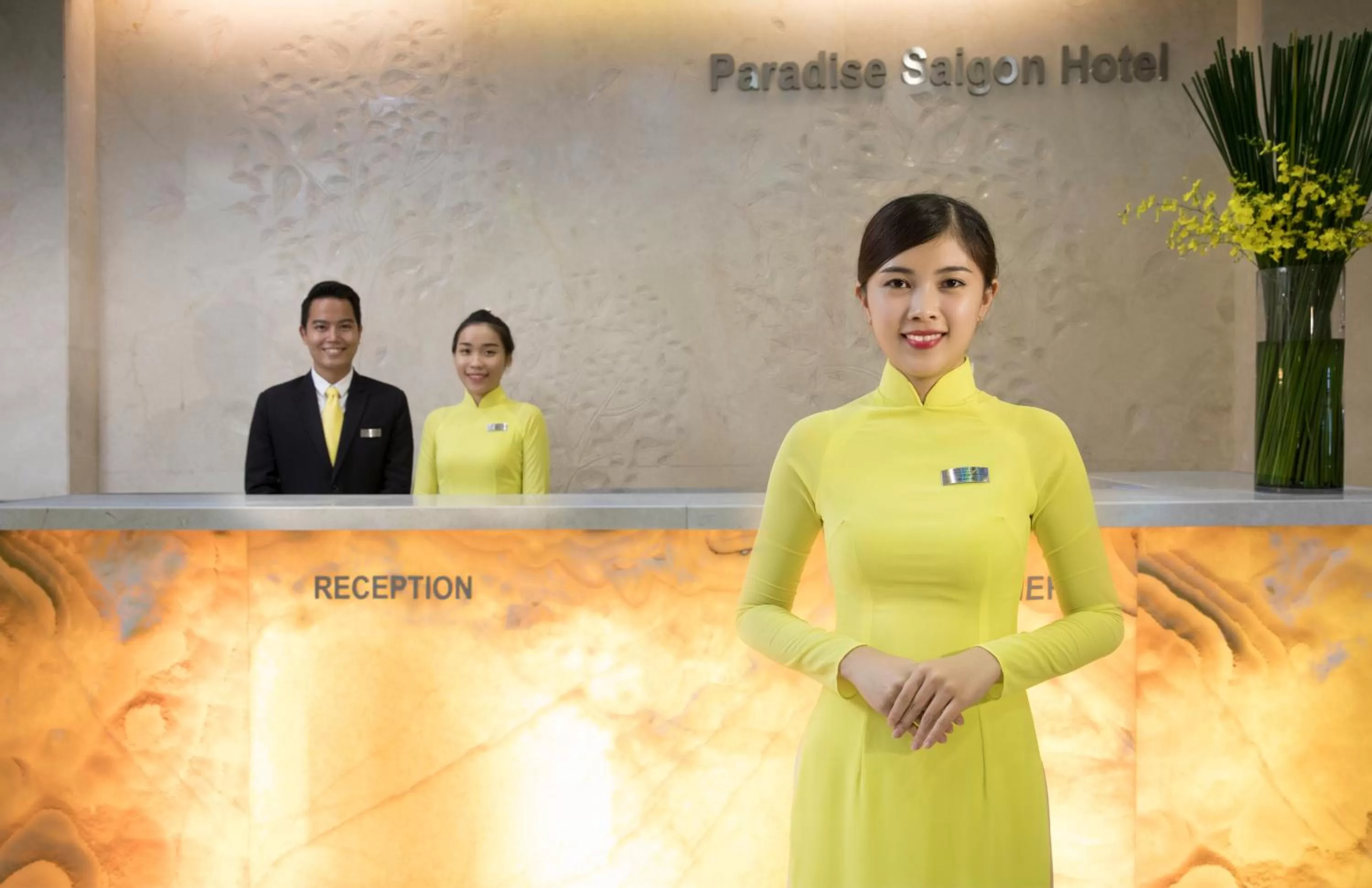 Staff in Paradise Saigon Boutique Hotel & Spa