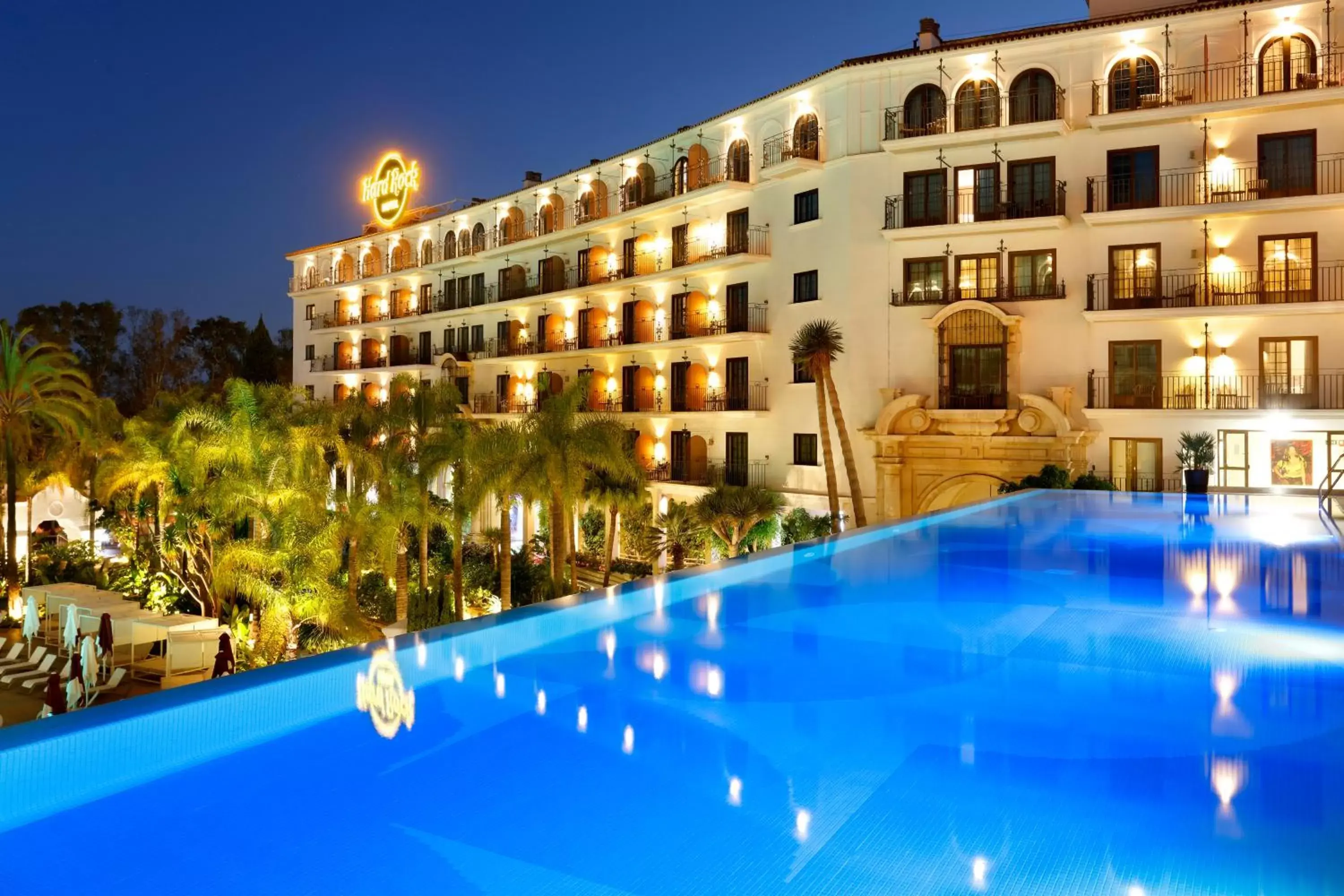 Property building, Swimming Pool in Hard Rock Hotel Marbella - Puerto Banús Adults Recommended