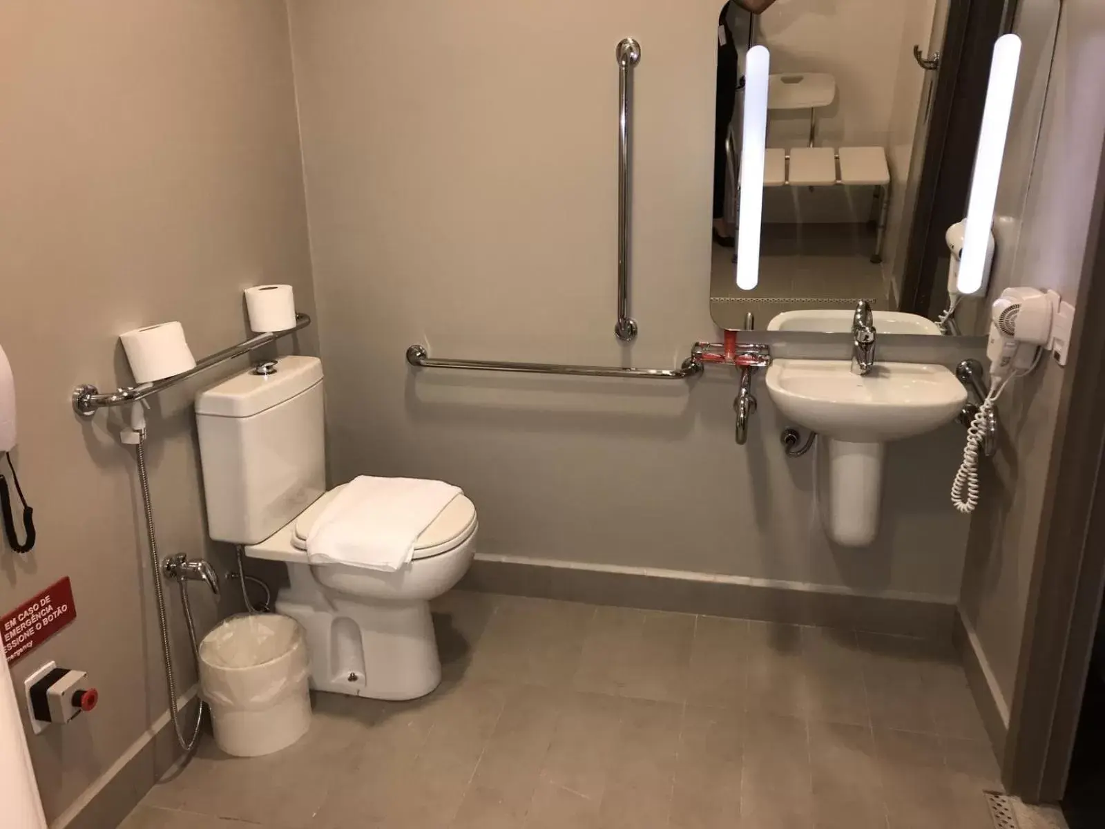 Toilet, Bathroom in ibis Tatui