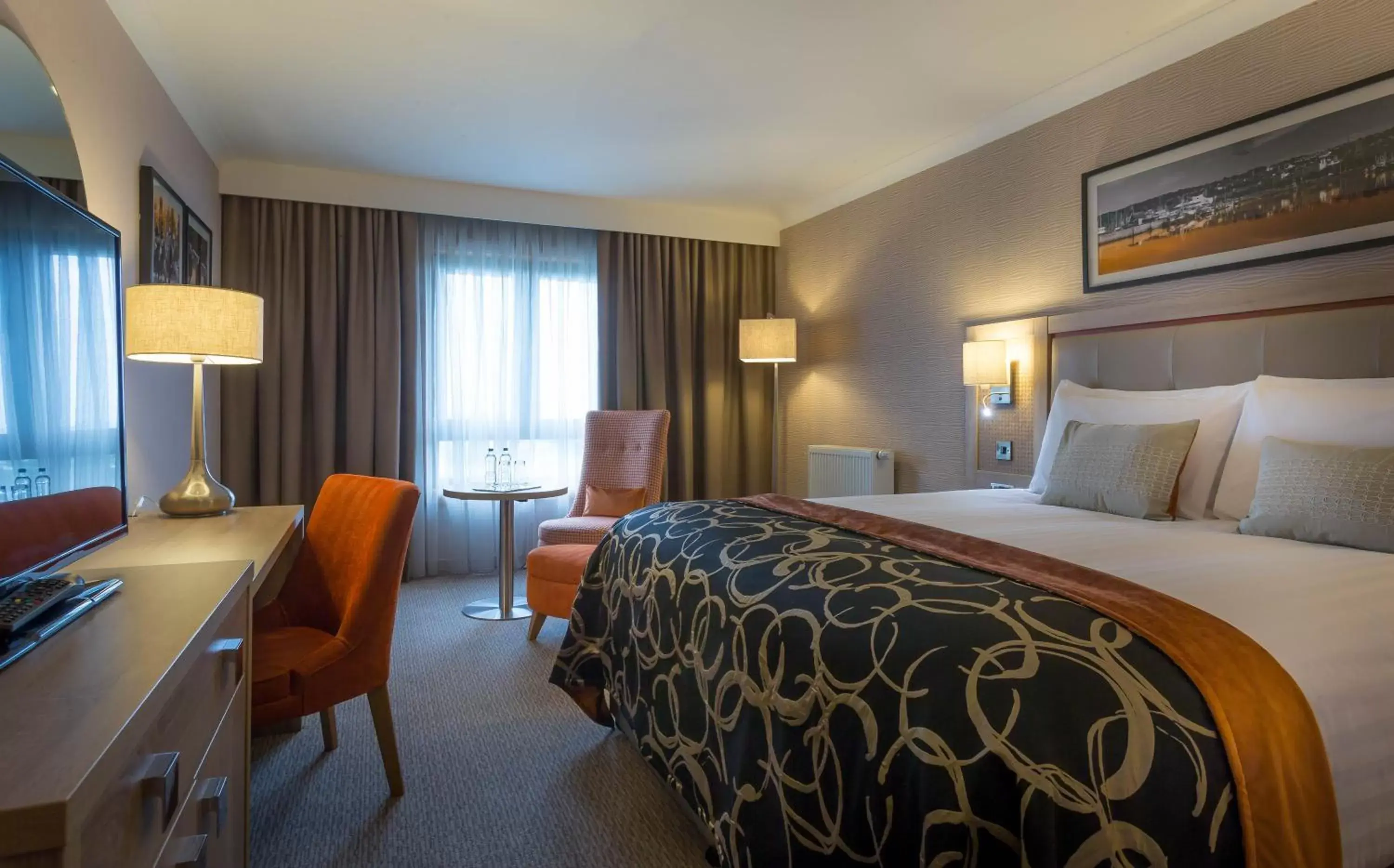 Bedroom, Bed in Clayton Hotel Galway