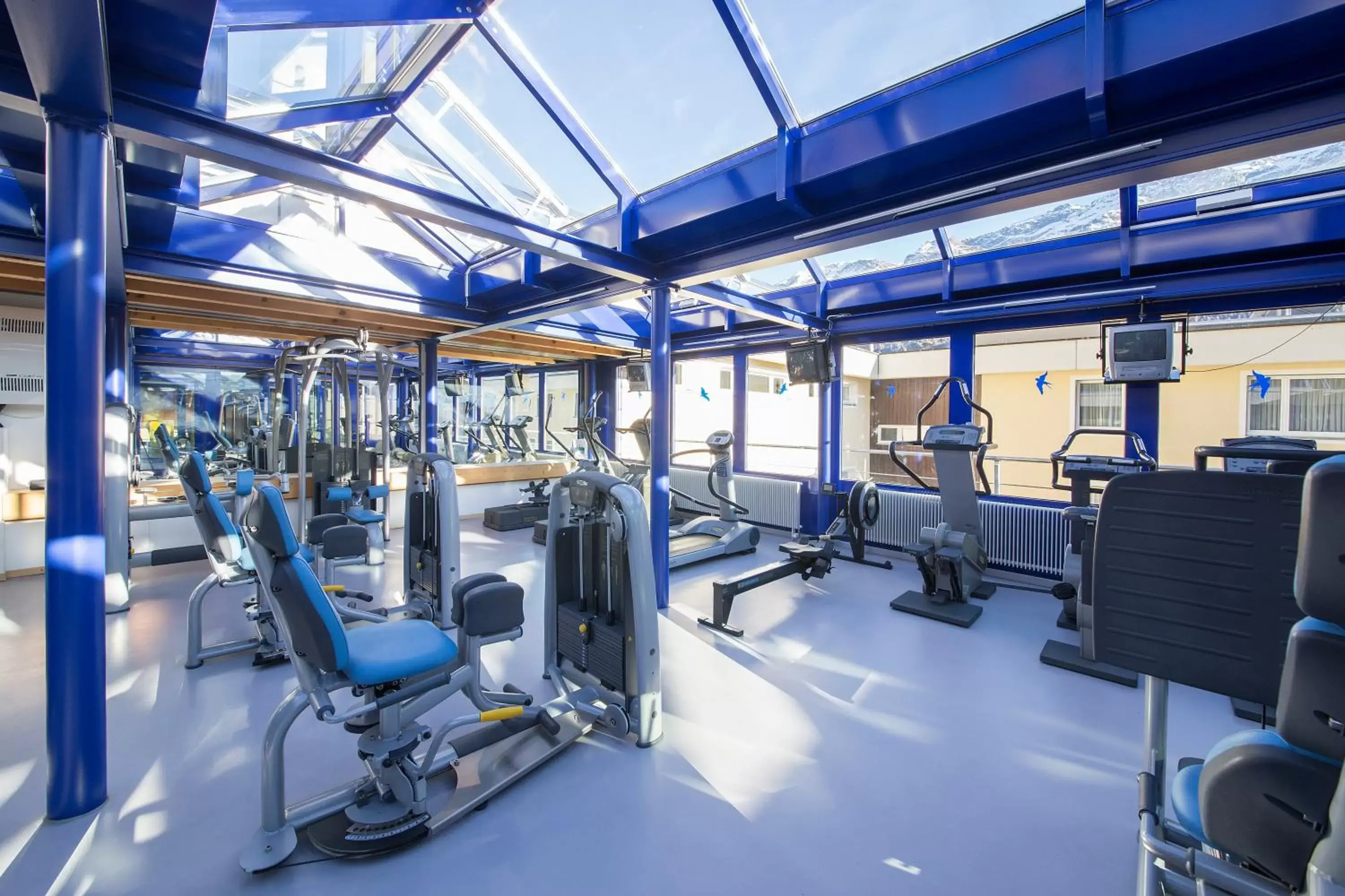 Fitness centre/facilities, Fitness Center/Facilities in Hotel Europa St. Moritz