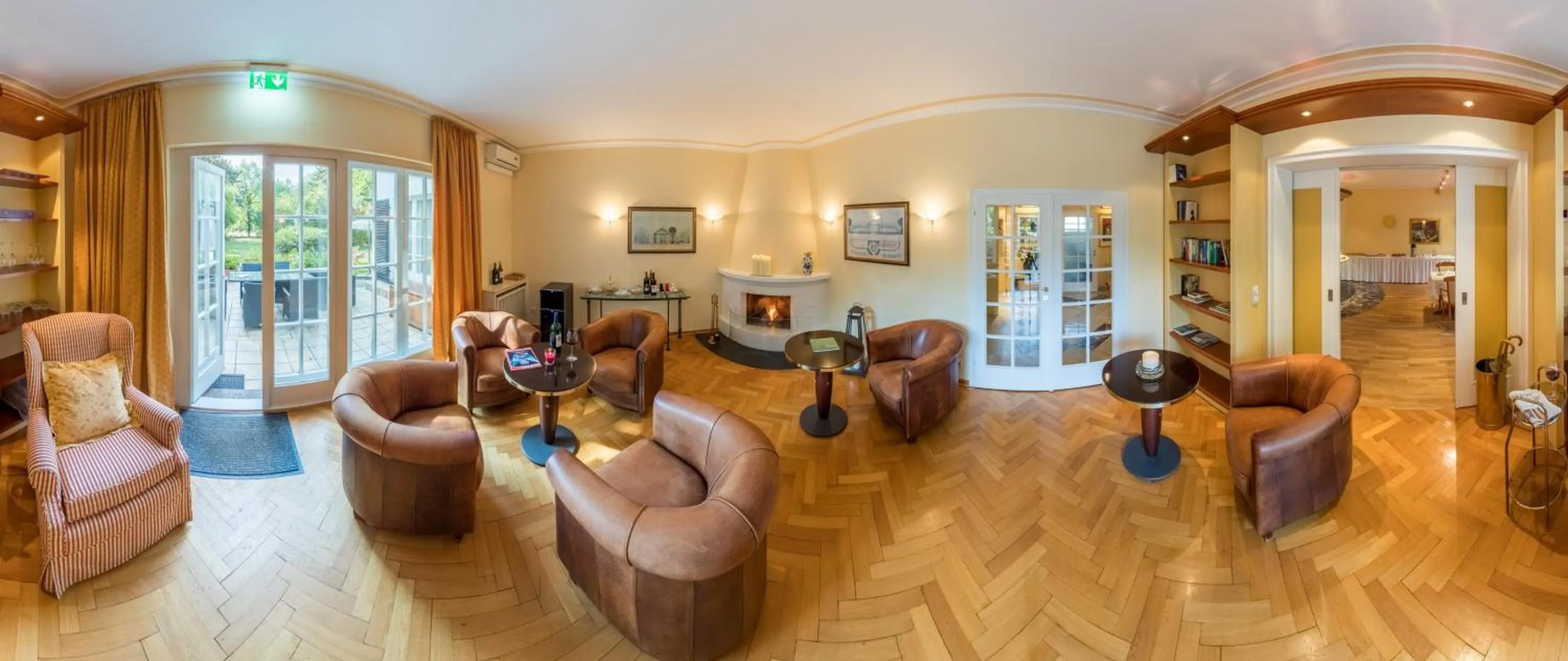 Living room in Hotel Villa im Park