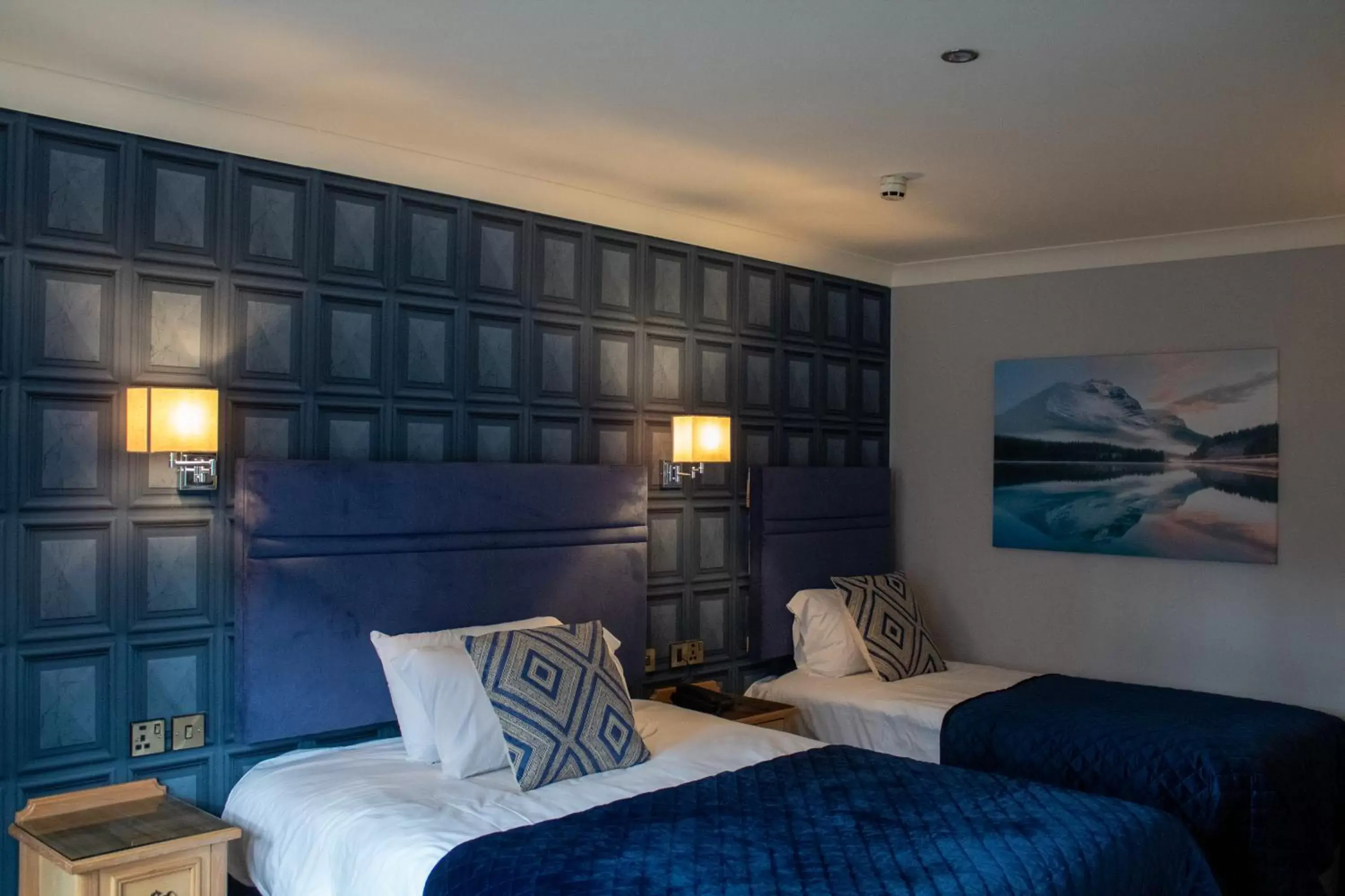 Bed in The Newgrange Hotel