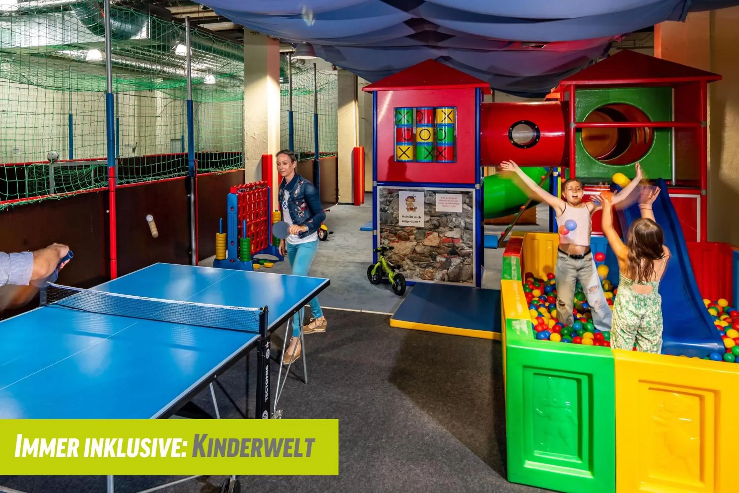 Children play ground, Table Tennis in AHORN Waldhotel Altenberg