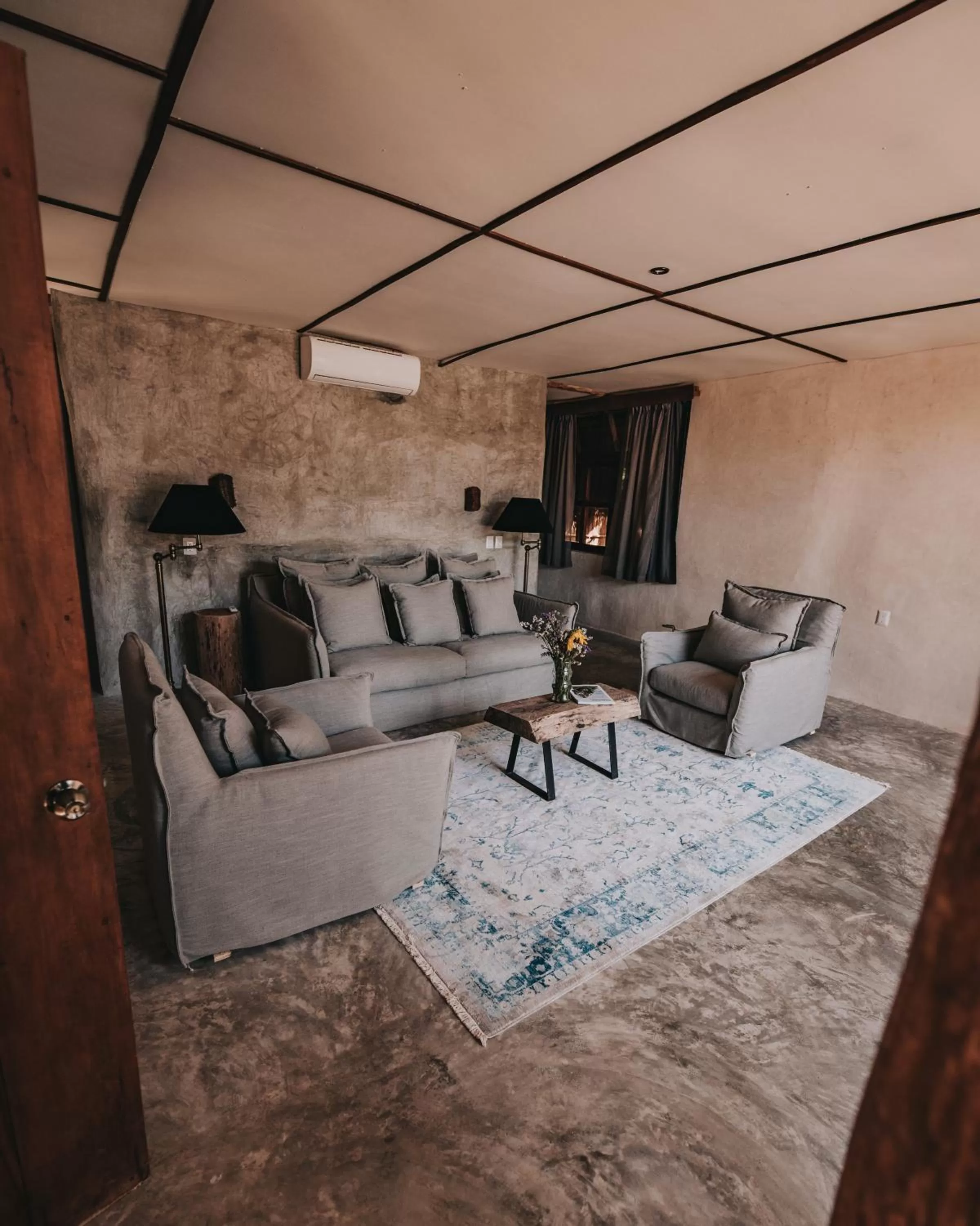 Seating area in Papaya Playa Project, Tulum, a Member of Design Hotels