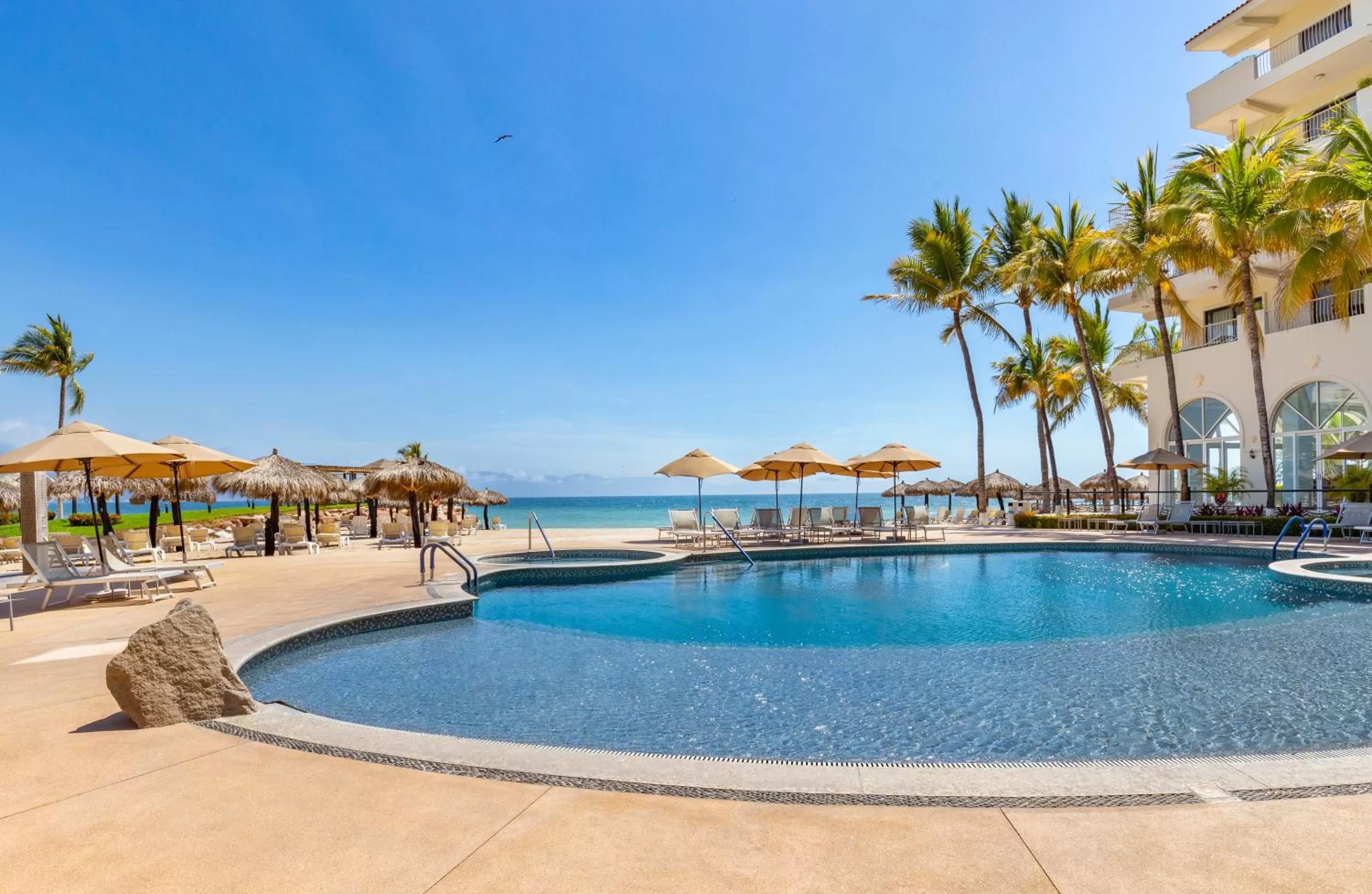 Swimming pool in Villa del Palmar Beach Resort & Spa Puerto Vallarta
