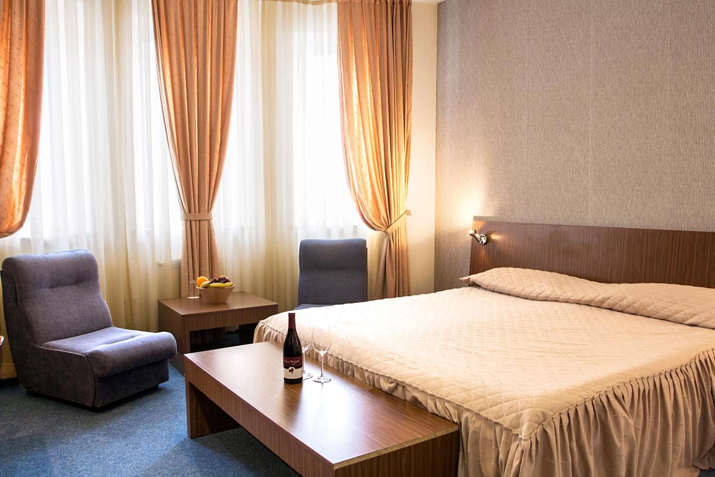 Bed in DITER Family Hotel