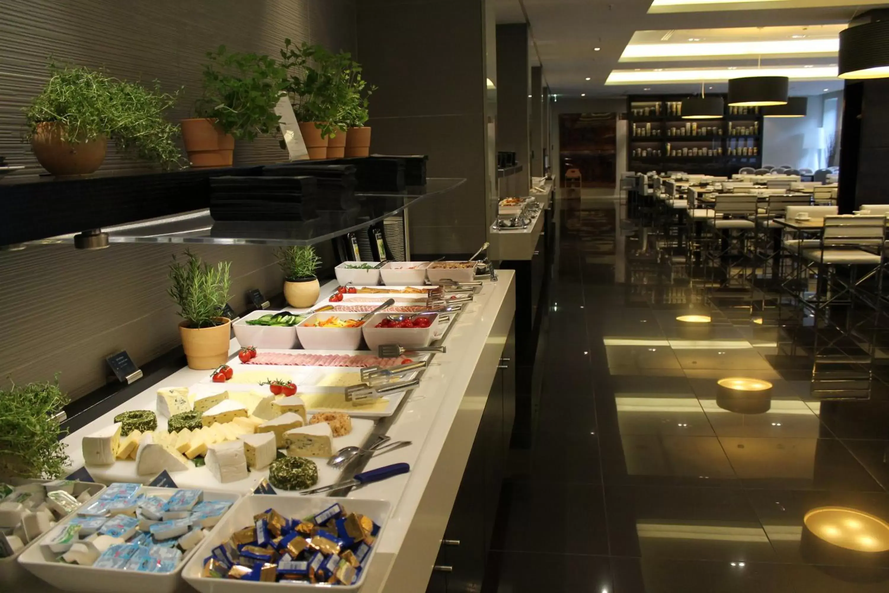 Buffet breakfast in H10 Berlin Ku'Damm Buffet breakfast in H10 Berlin Ku'Damm