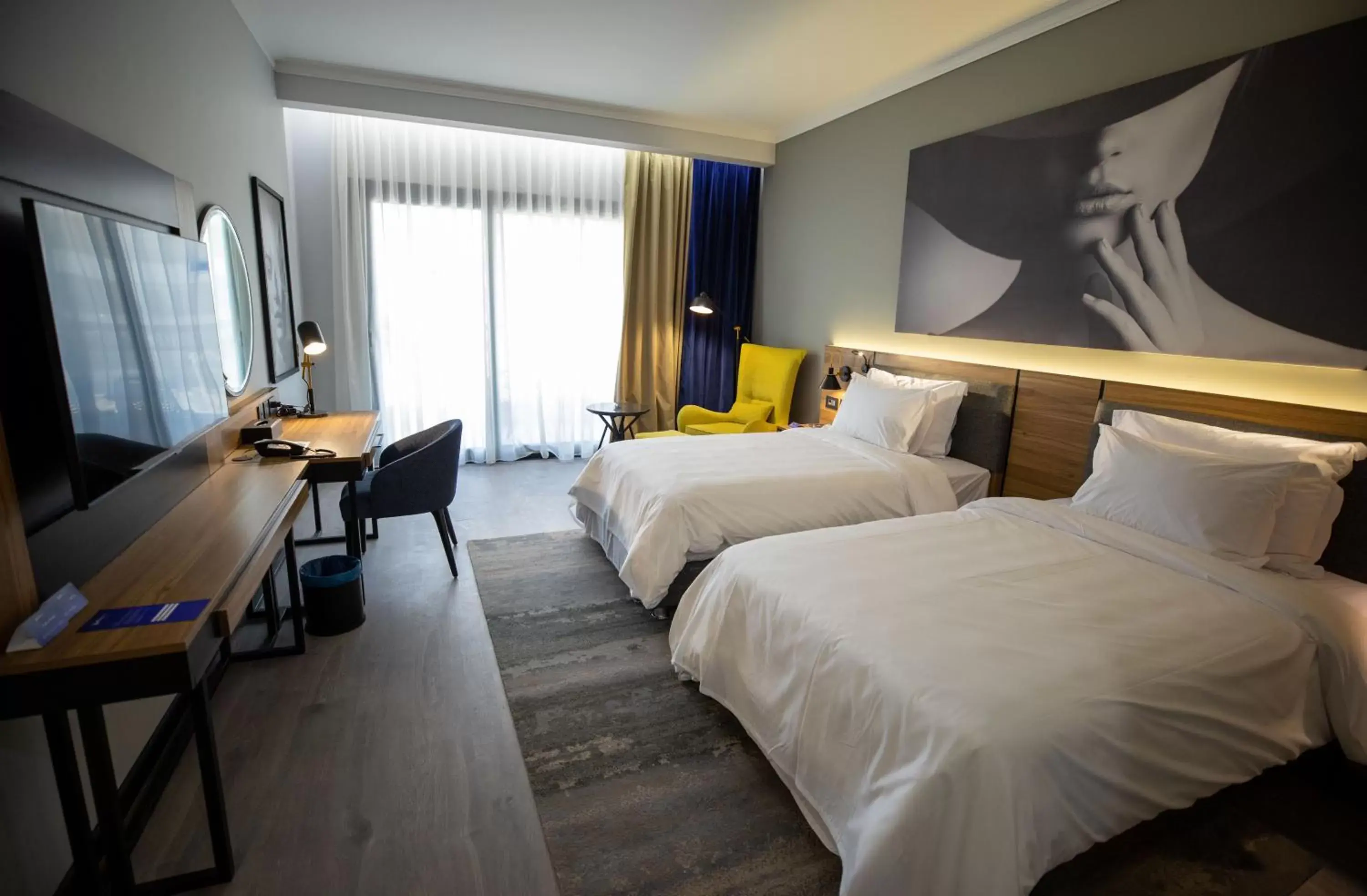 Bedroom, Bed in Radisson Blu Hotel Alexandria