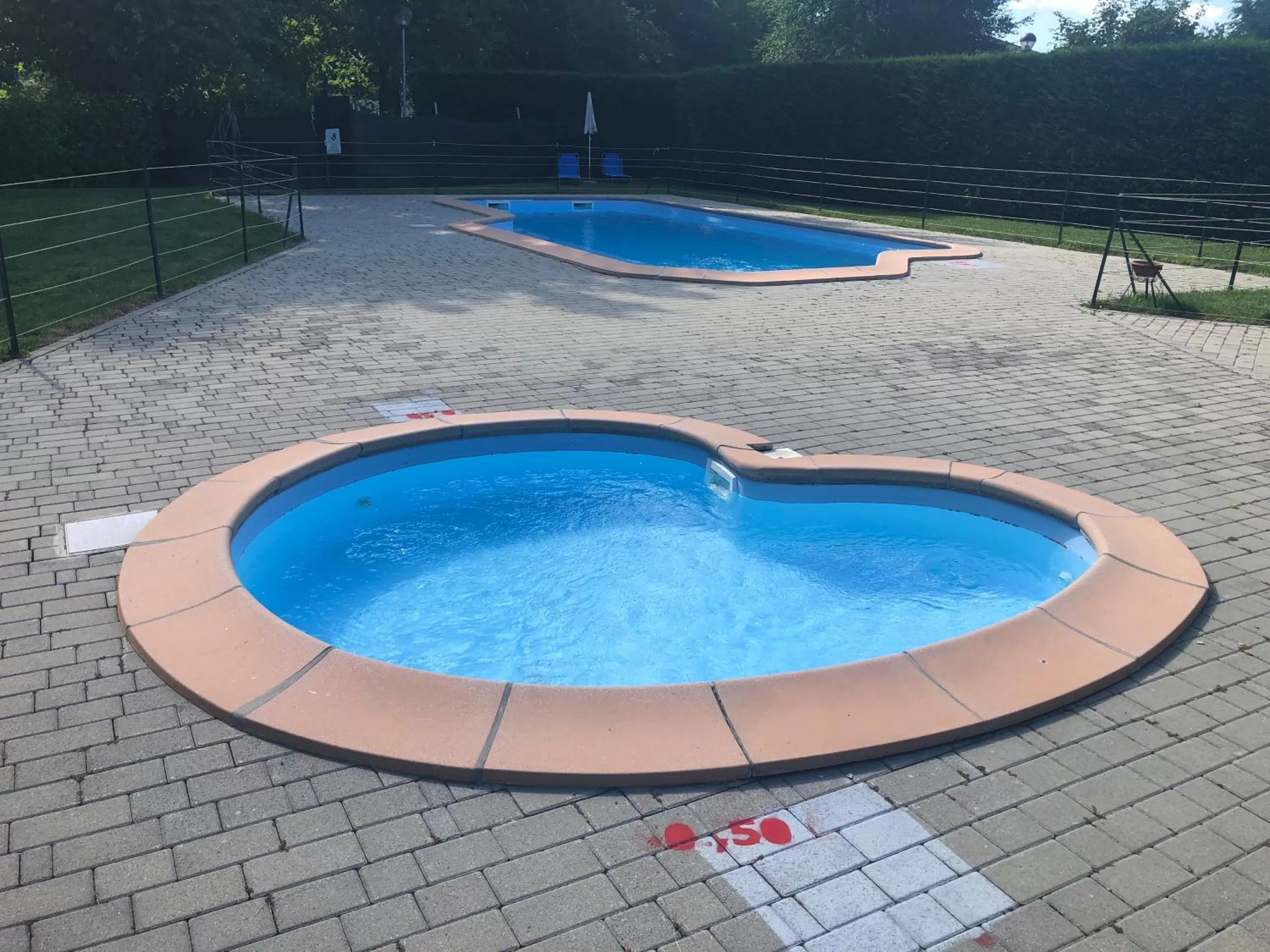 Swimming Pool in AgriCamping AlbaVillage Hotel & Wellness