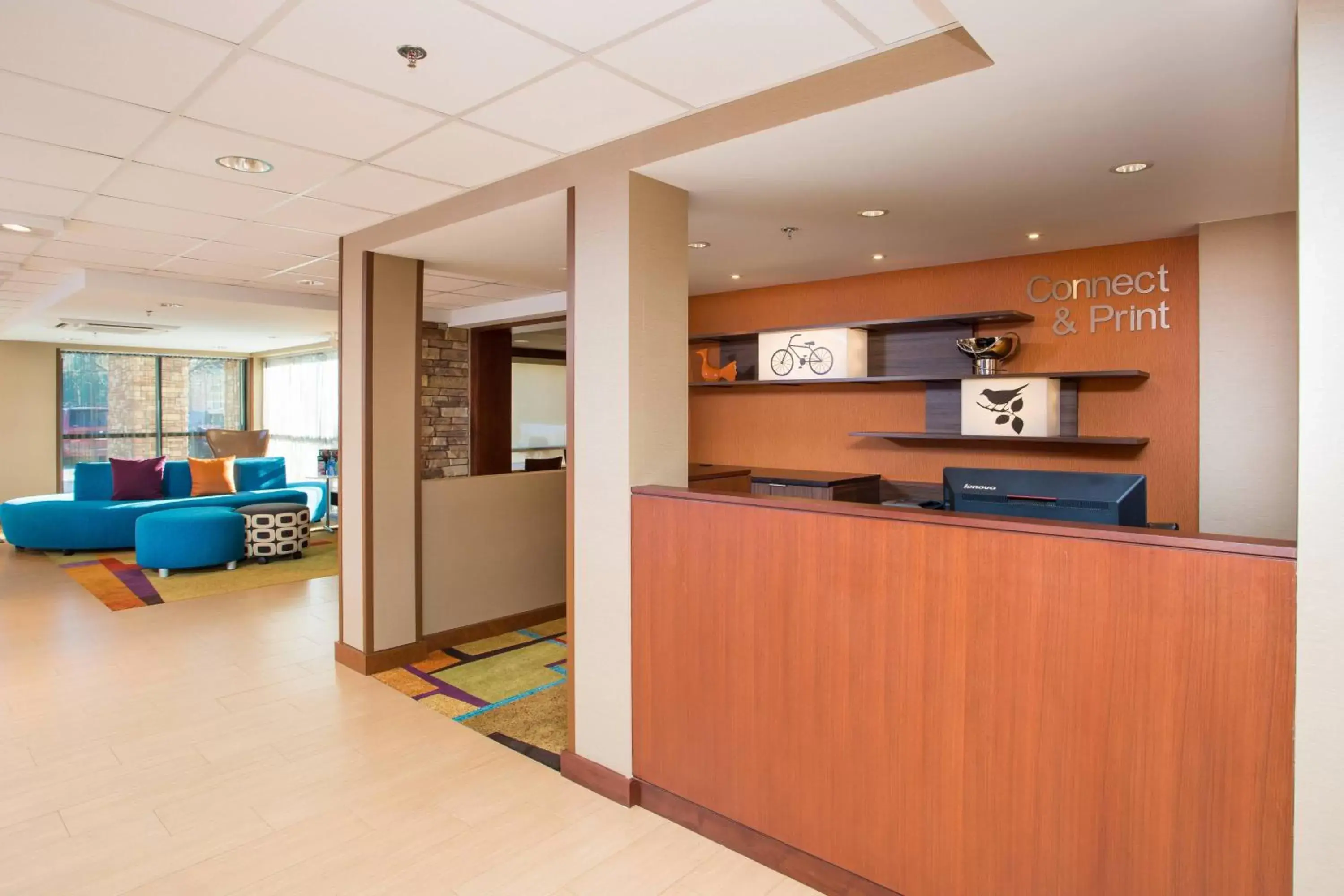 Business facilities, Lobby/Reception in Fairfield by Marriott Inn & Suites Raynham Middleborough/Plymouth