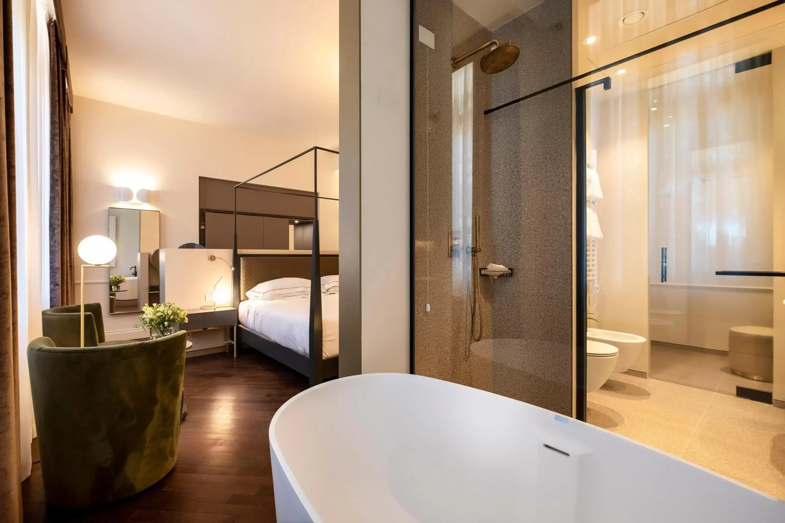 Bathroom in Hotel Villa Soligo - Small Luxury Hotels of the World