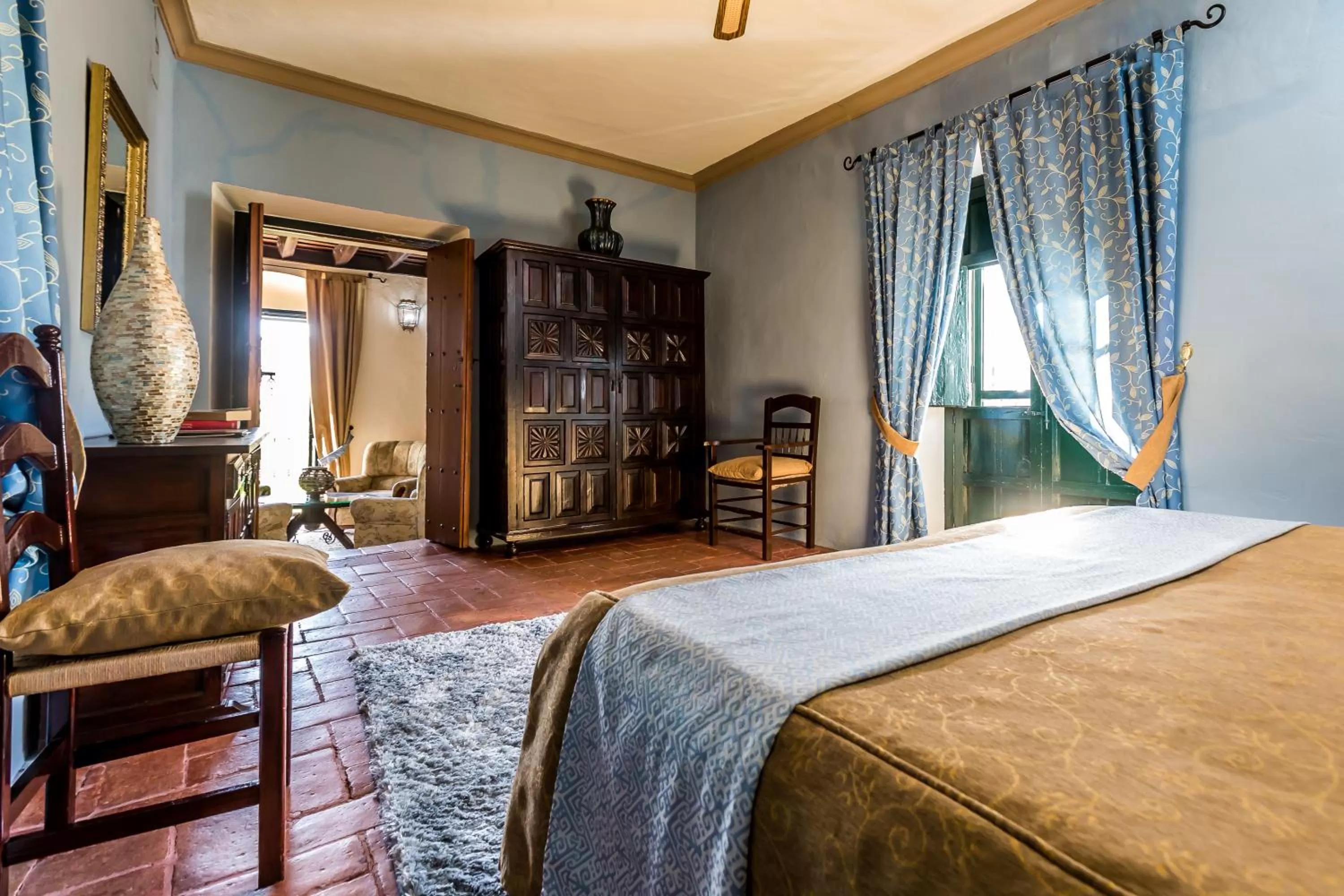 Bed in Hacienda El Santiscal Adults Only