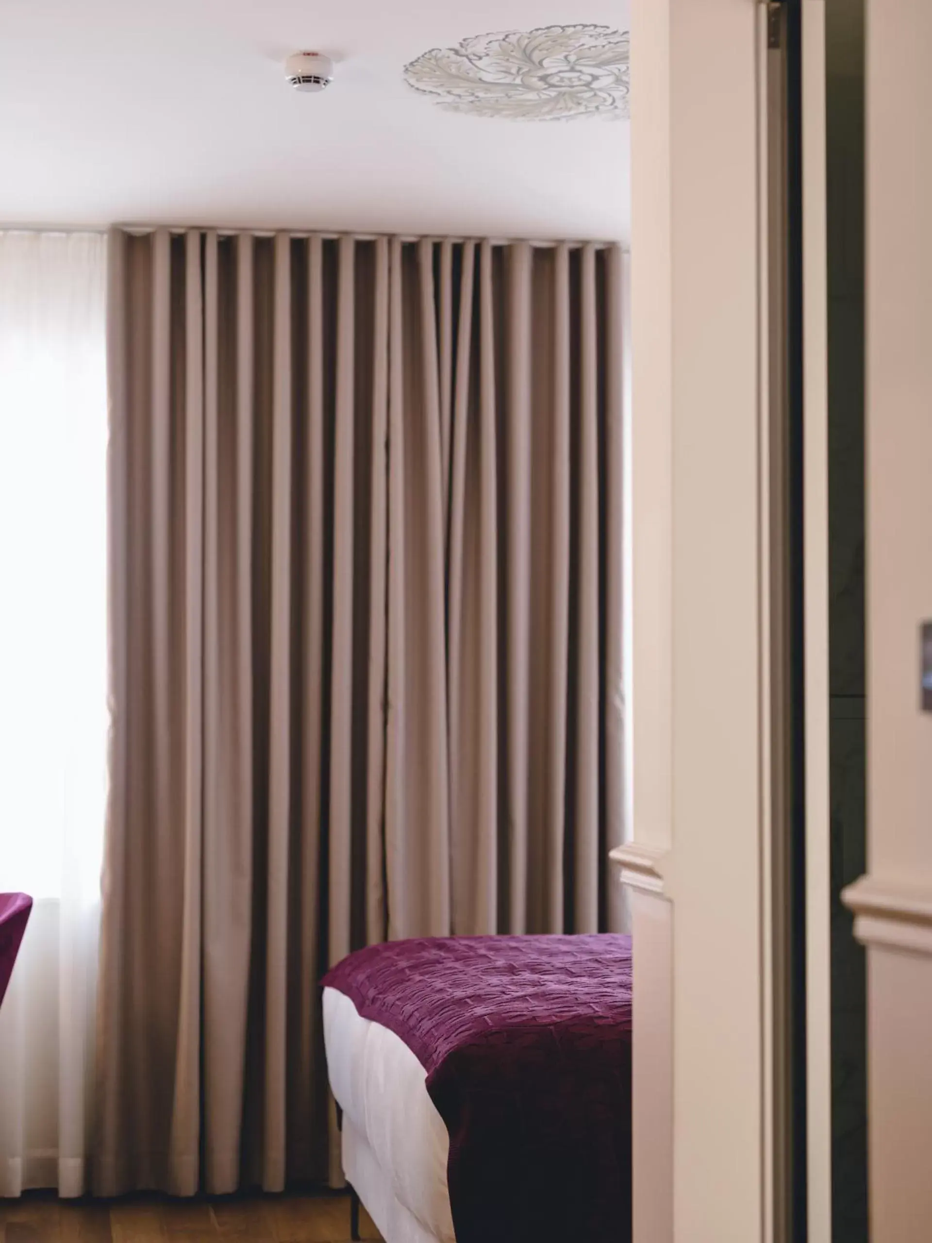 Decorative detail, Bed in Hotel Heritage Decorative detail, Bed in Hotel Heritage