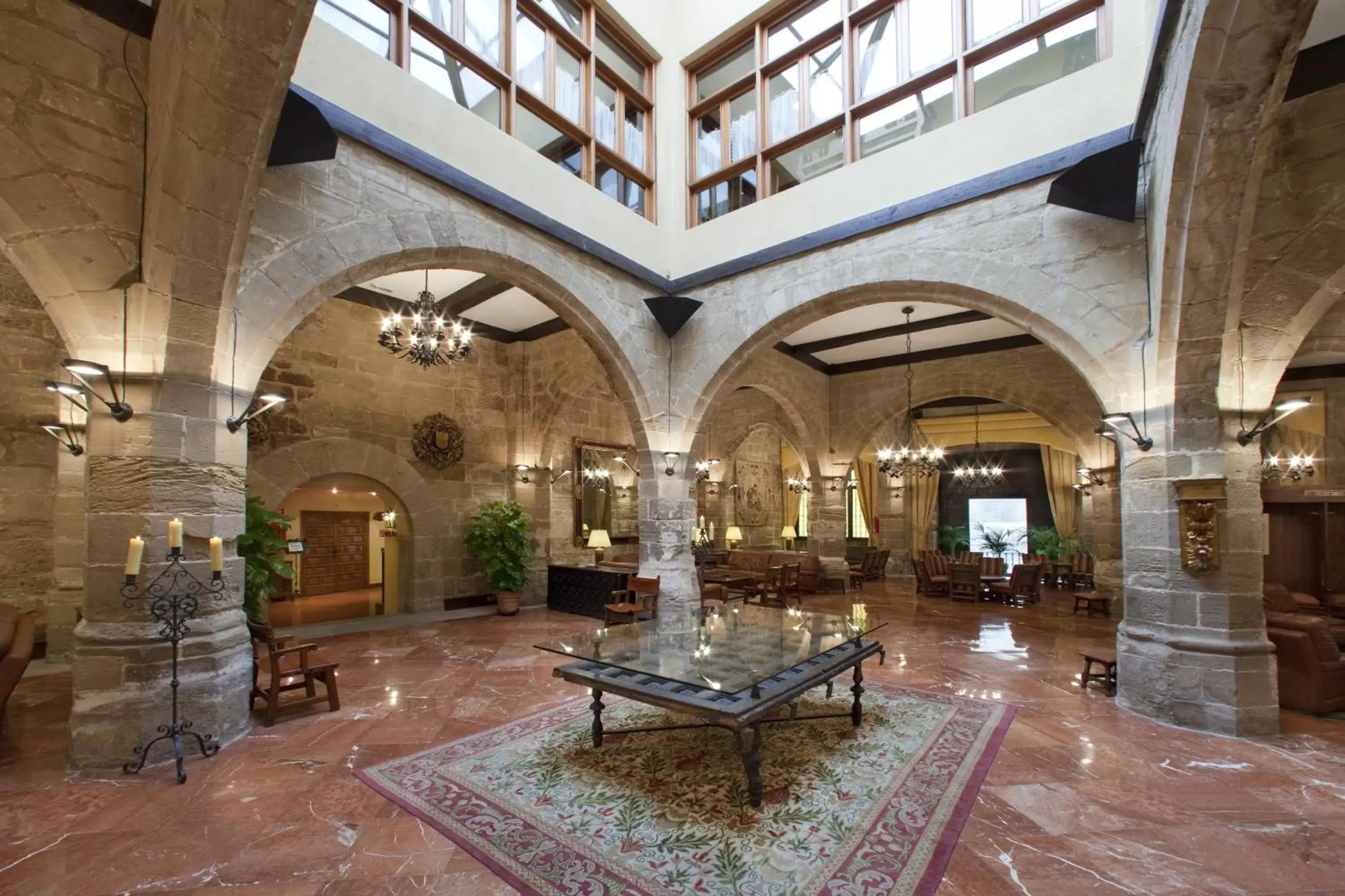 Lobby or reception in Parador de Santo Domingo de la Calzada