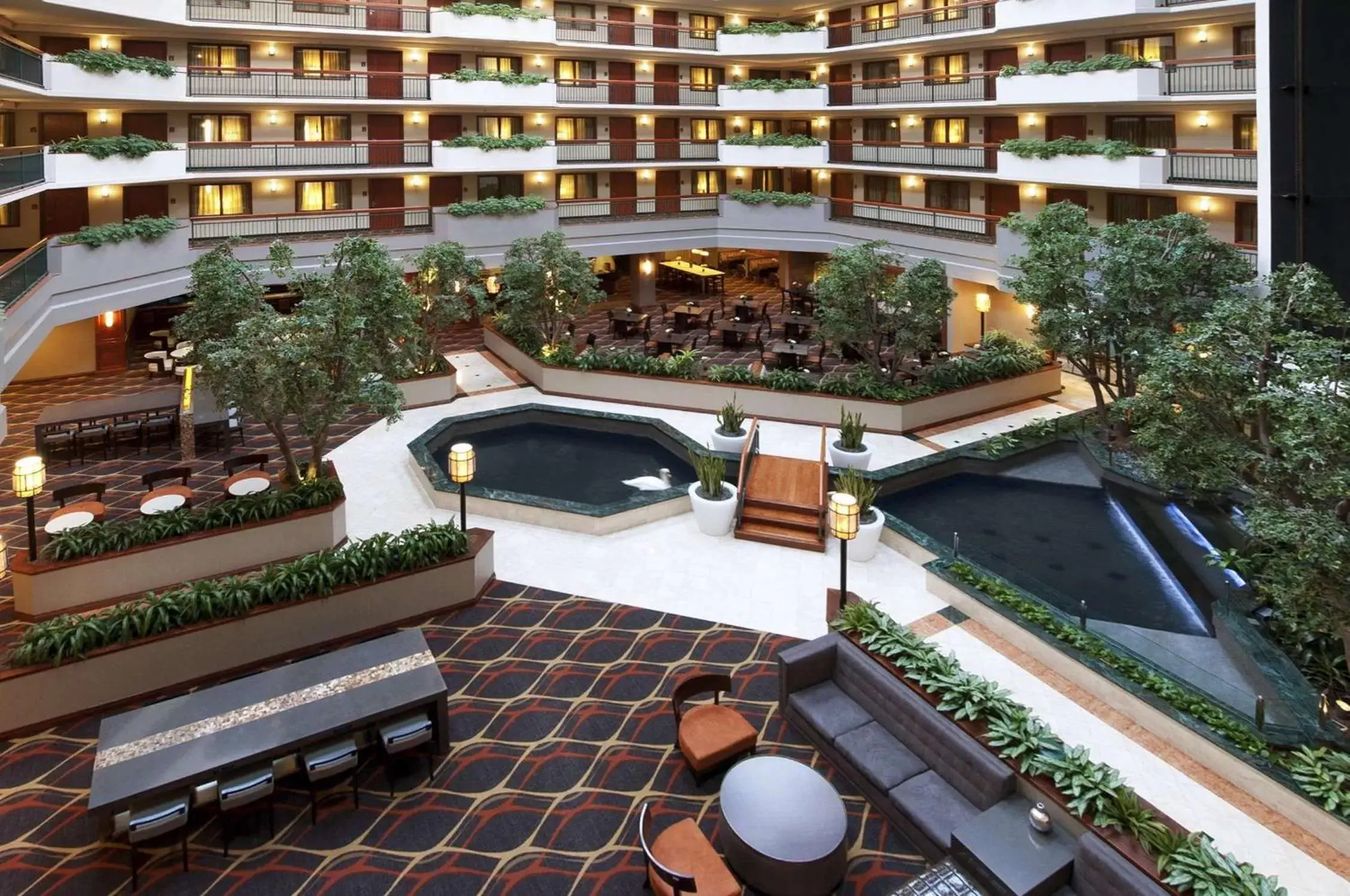 Lobby or reception, Pool View in Embassy Suites by Hilton Dallas Near the Galleria