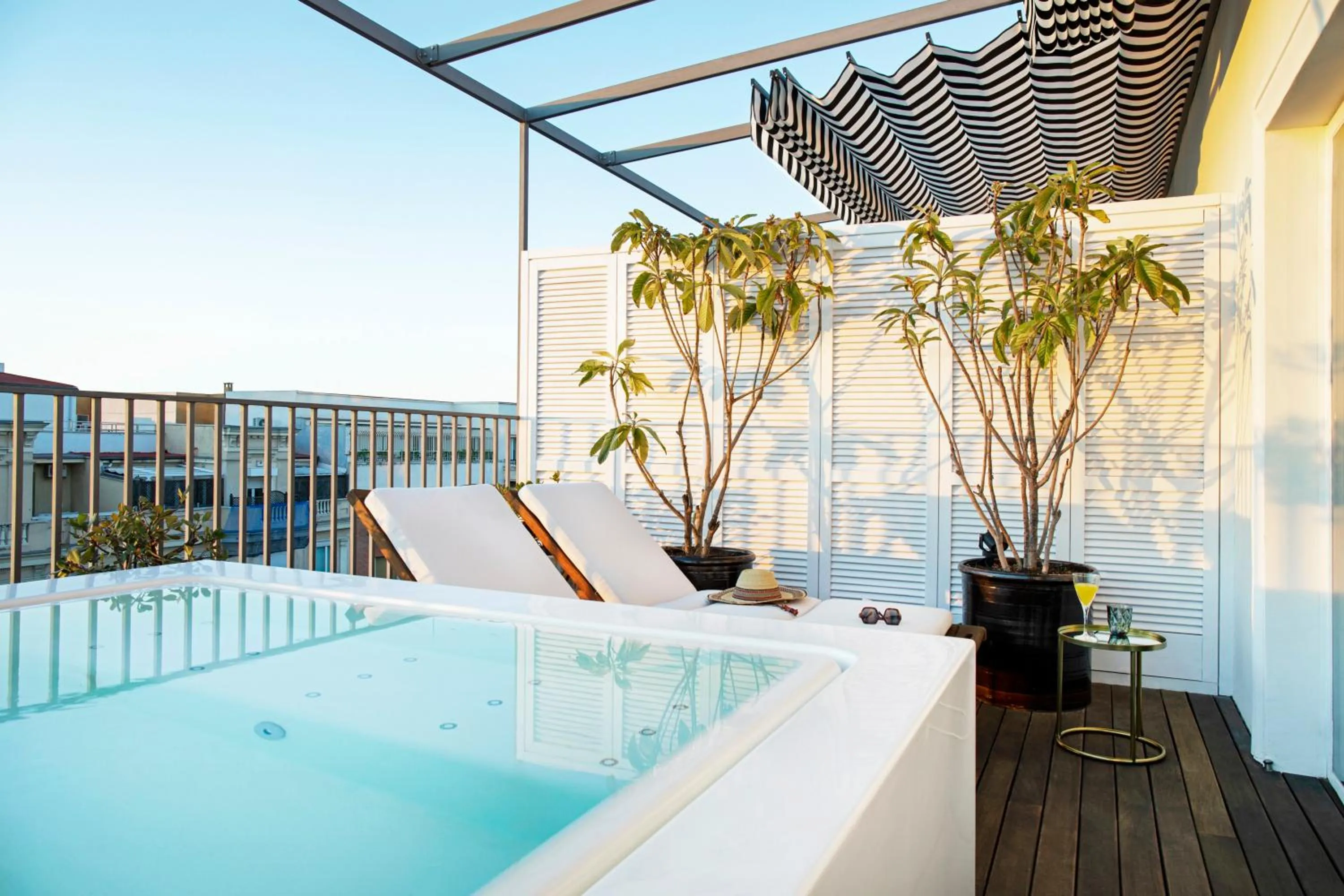 Solarium in BLESS Hotel Madrid - The Leading Hotels of the World