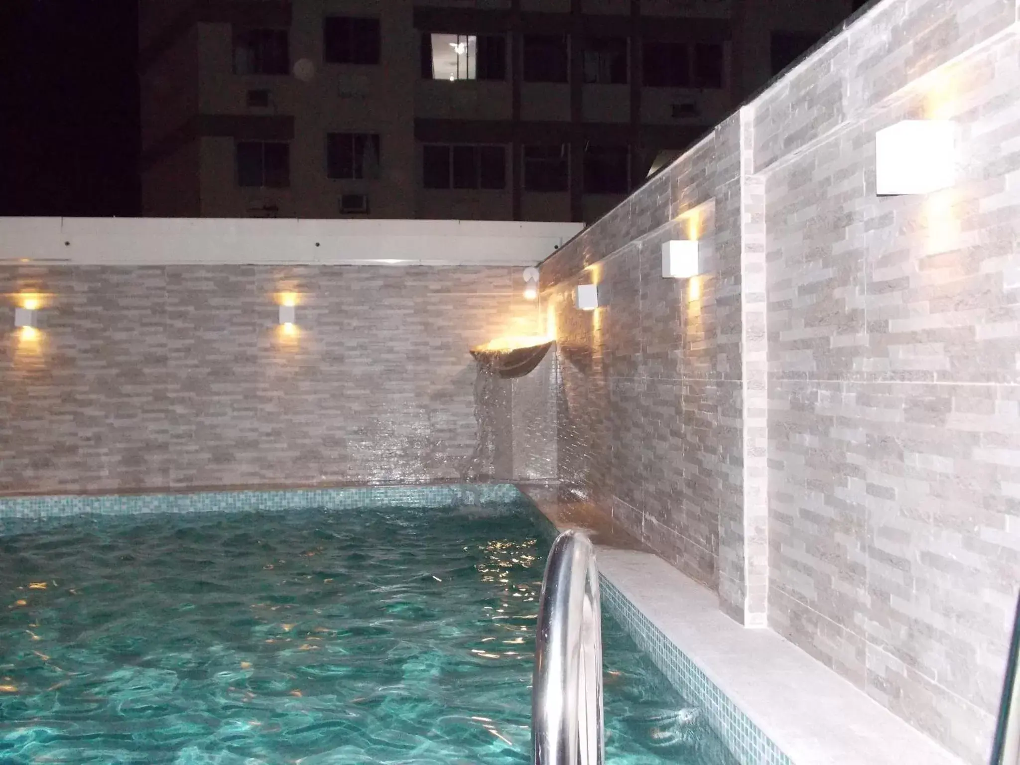 Night, Swimming Pool in Fluminense Hotel