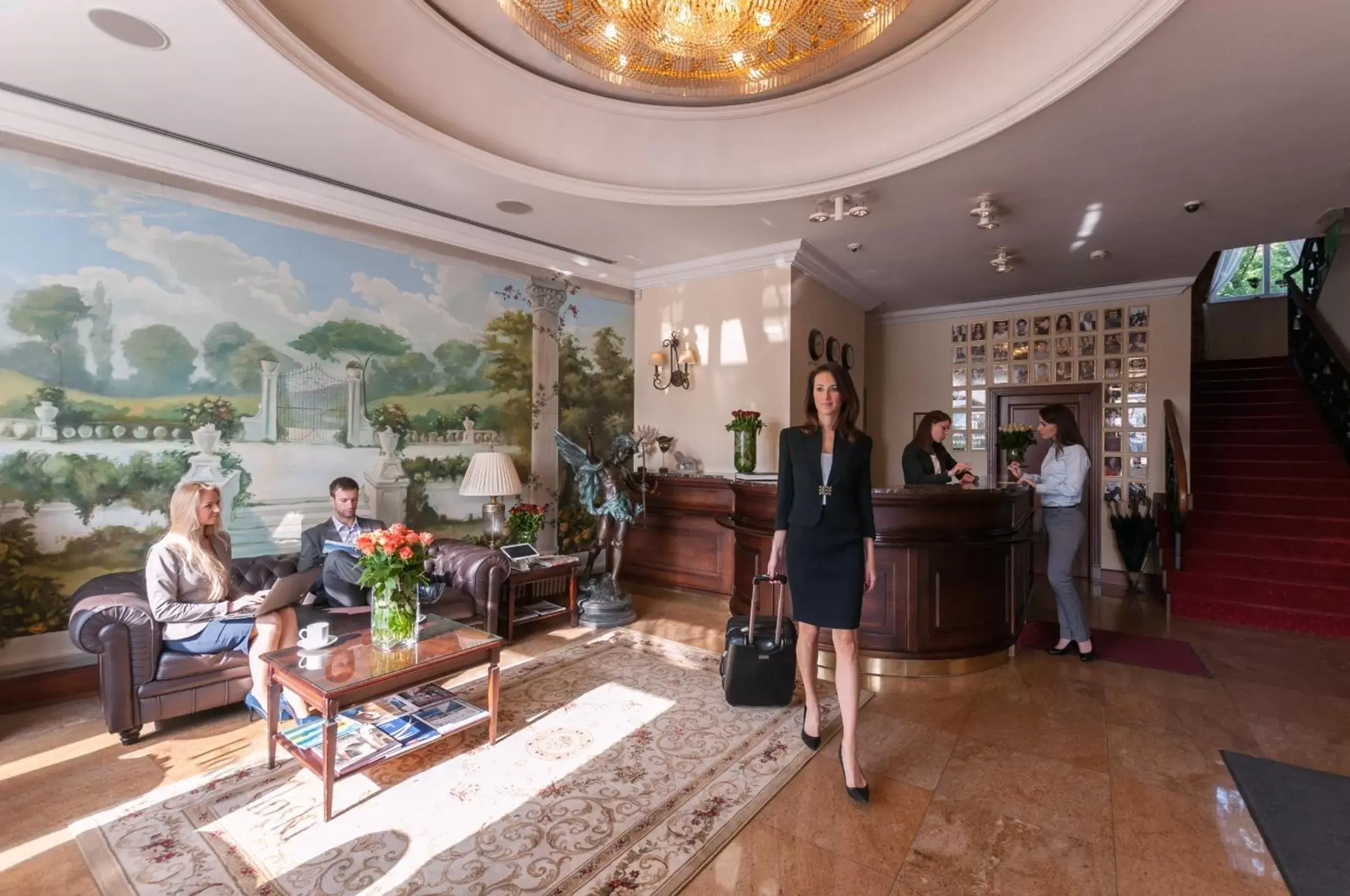 Lobby or reception, Guests in Hotel Włoski Italia Boutique Old Town Poznań