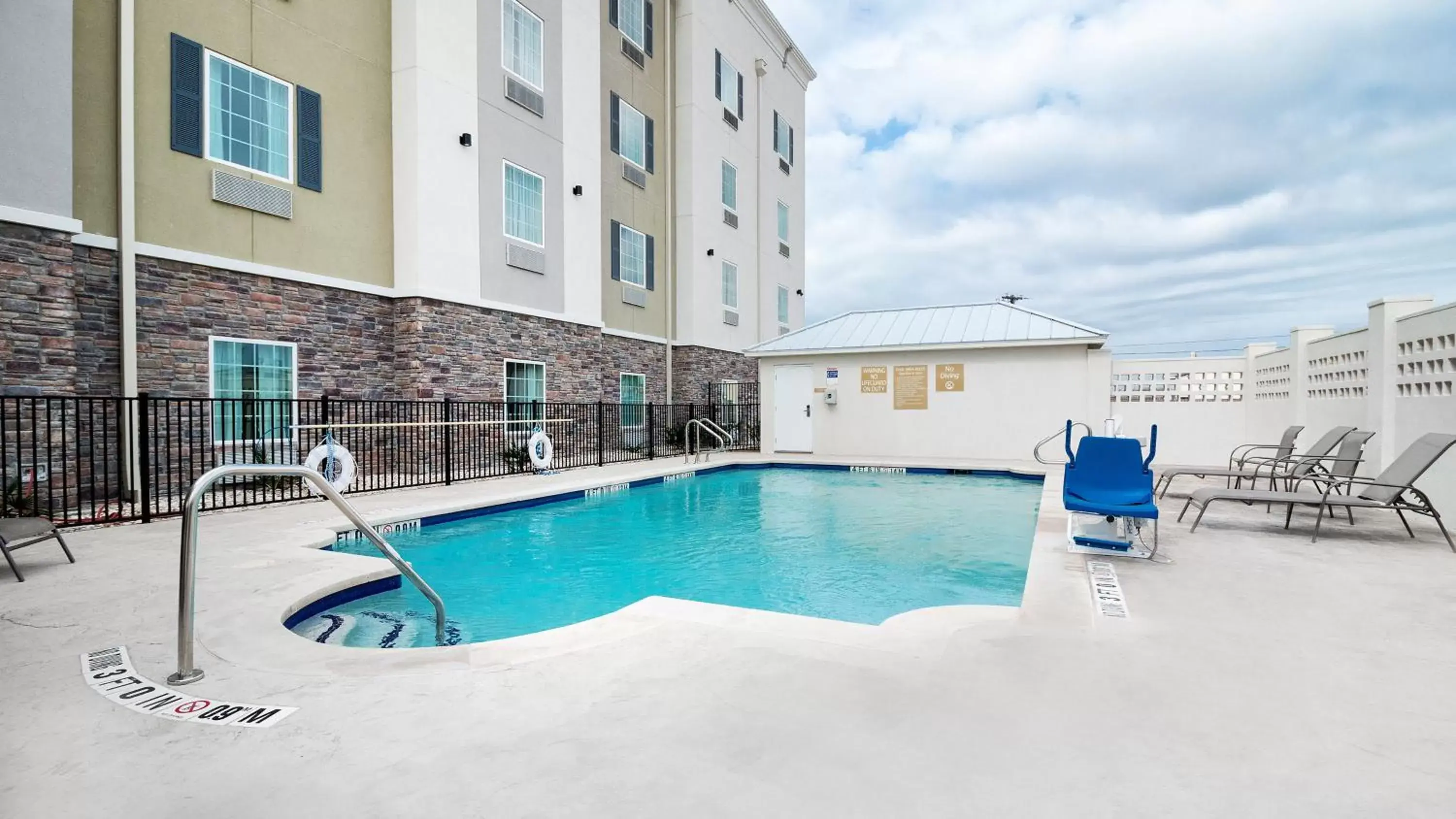 Swimming Pool in Candlewood Suites Waco, an IHG Hotel