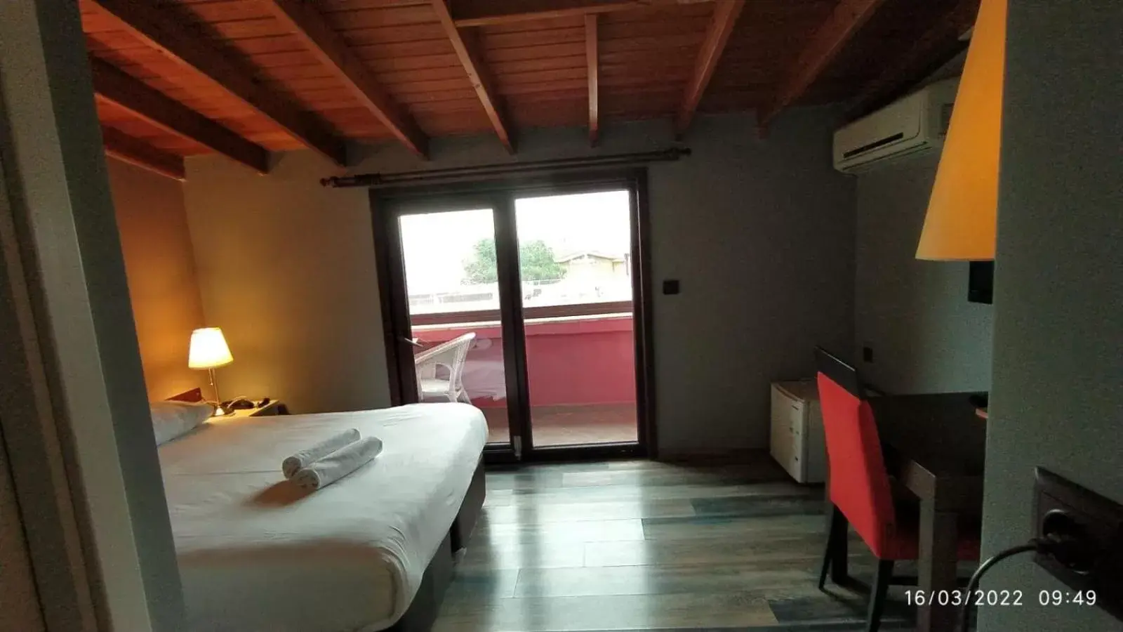Balcony/Terrace, Bed in Mangana Konak Hotel