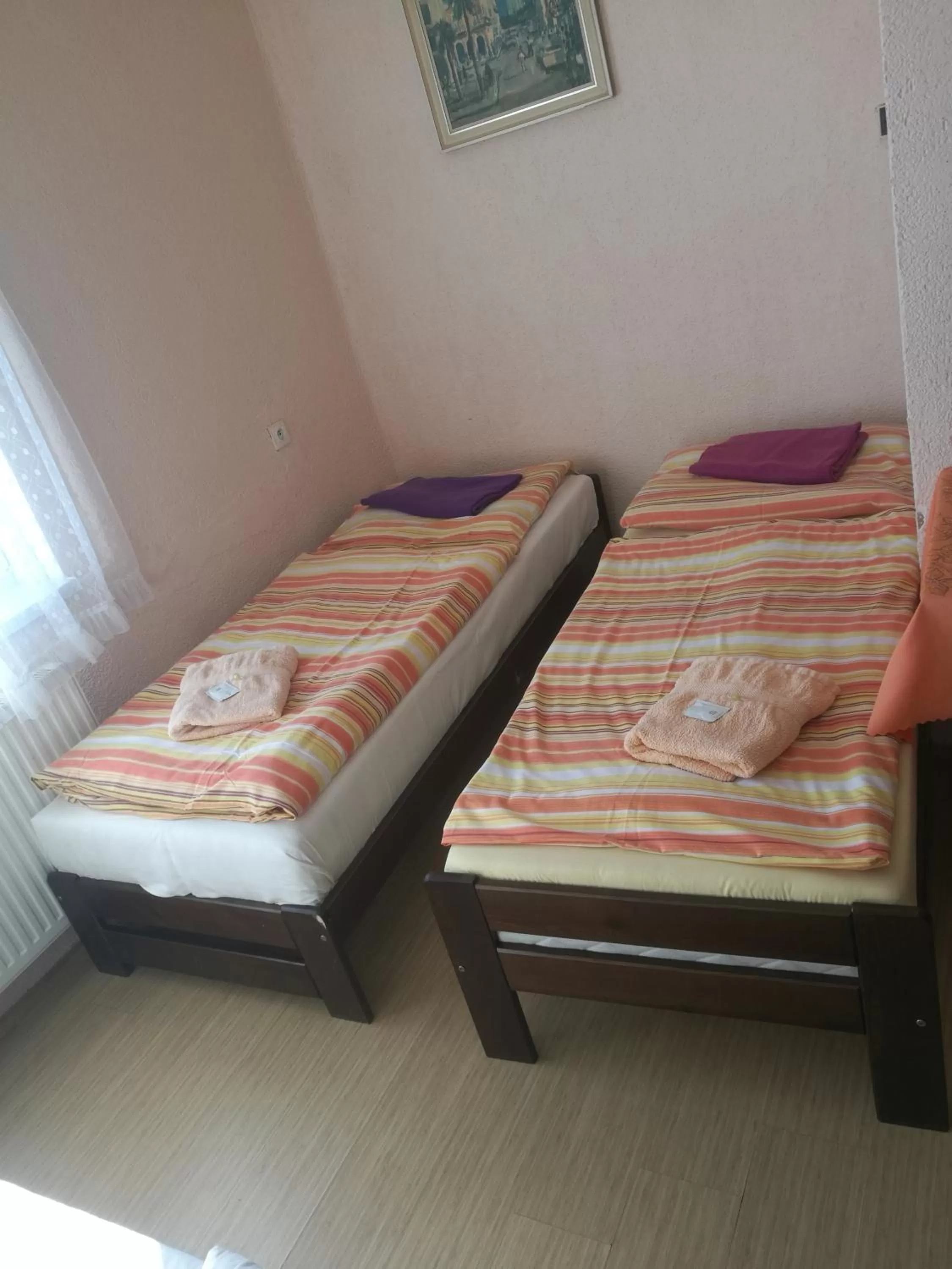 Bedroom, Bed in Hotel Chata