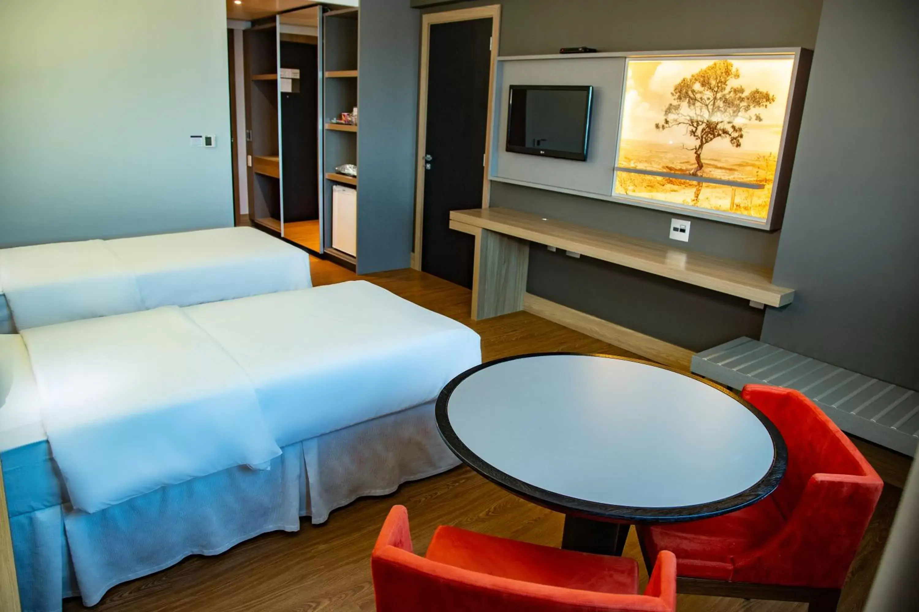 Bed in Mercure Uberlândia Plaza Shopping