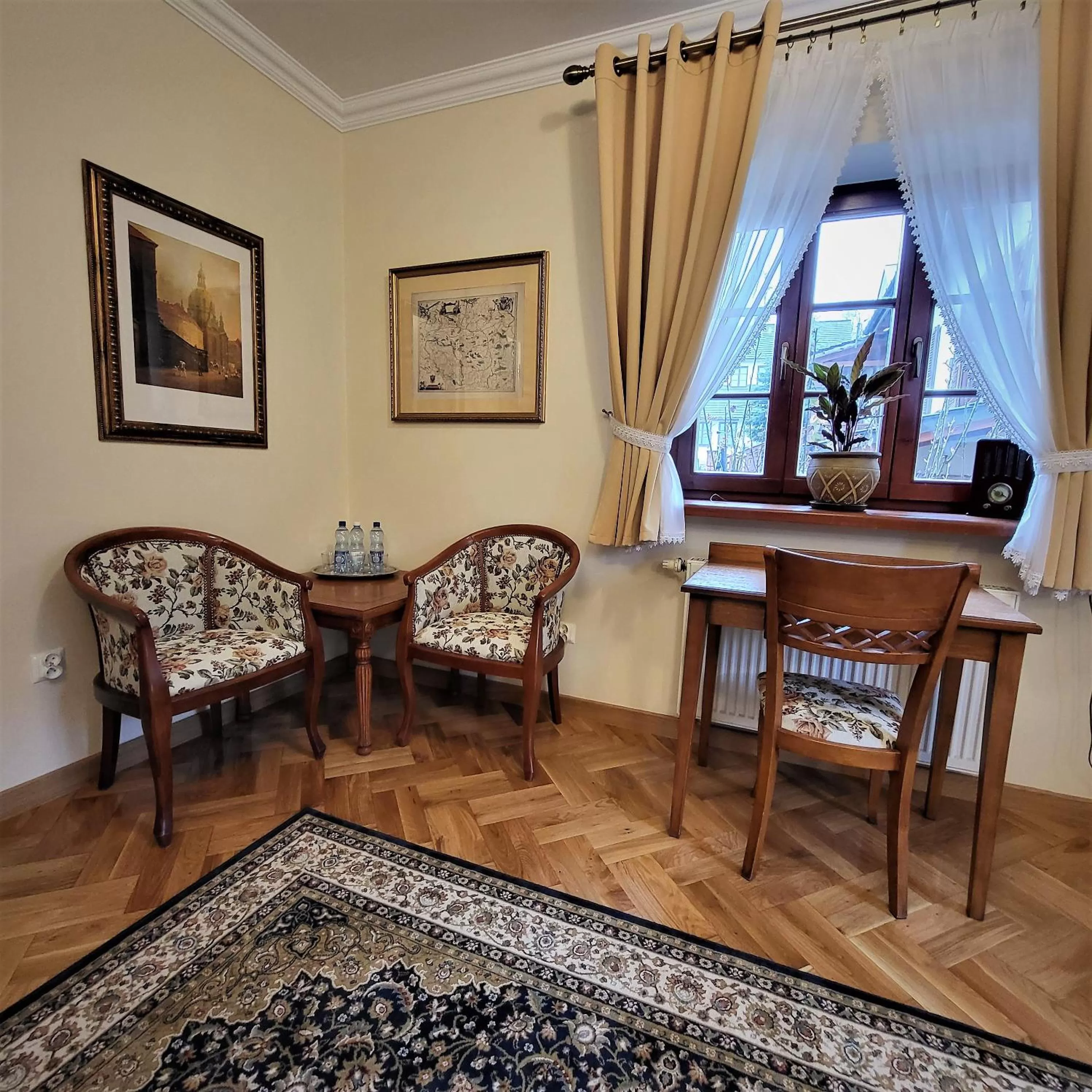 Living room in Hotel Sarmata Zespół Dworski