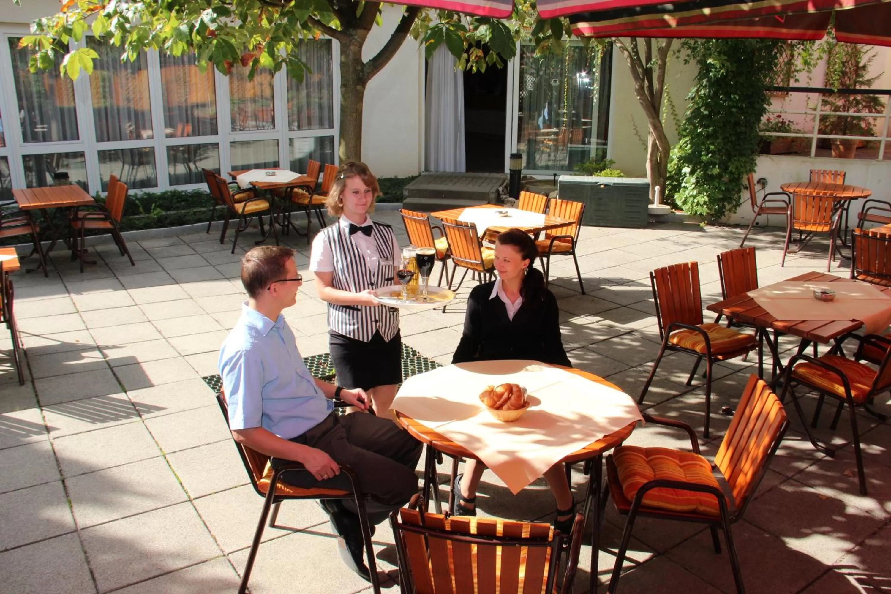 Balcony/Terrace in Best Western Hotel Jena