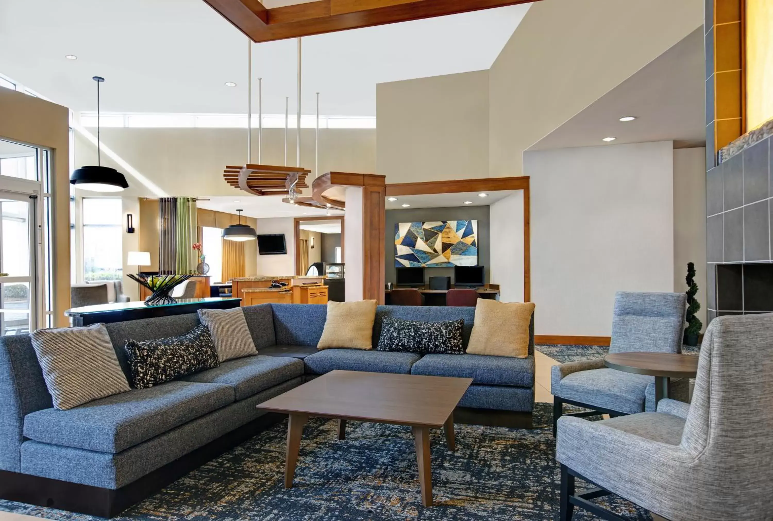 Lobby or reception, Seating Area in Hyatt Place Jackson Ridgeland